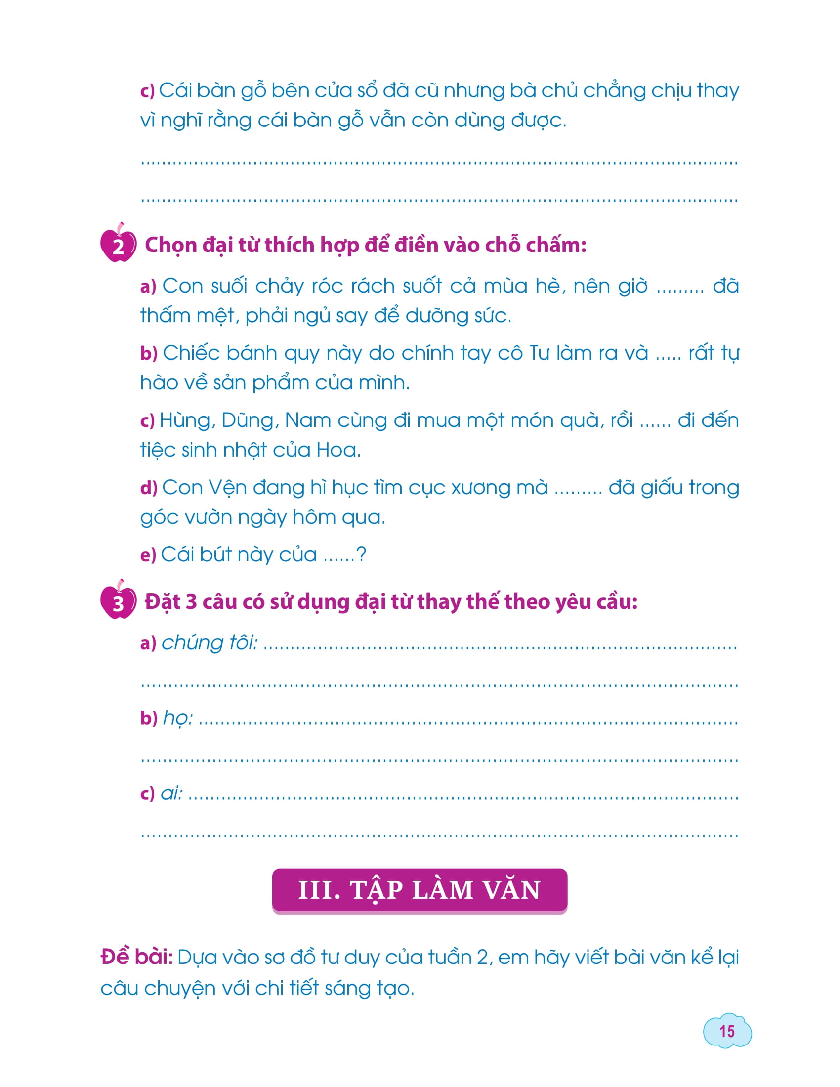 phiếu ôn tập cuối tuần tiếng việt - lớp 5 (theo chương trình giáo dục phổ thông mới)