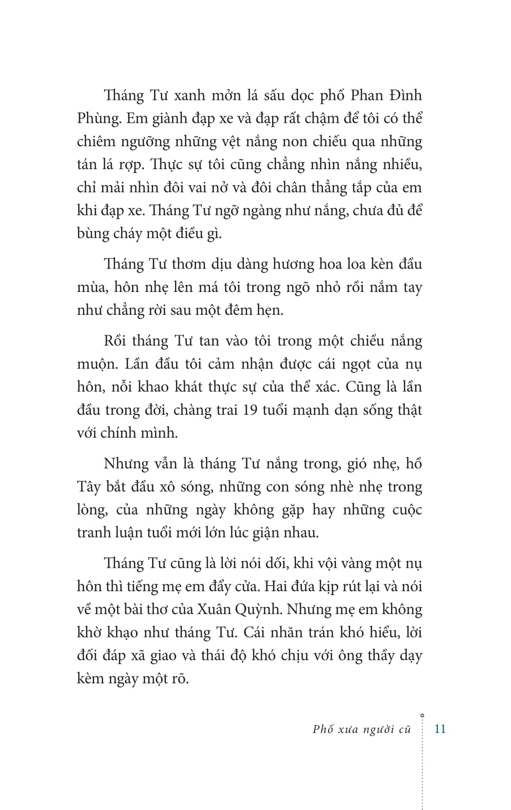 phố xưa người cũ