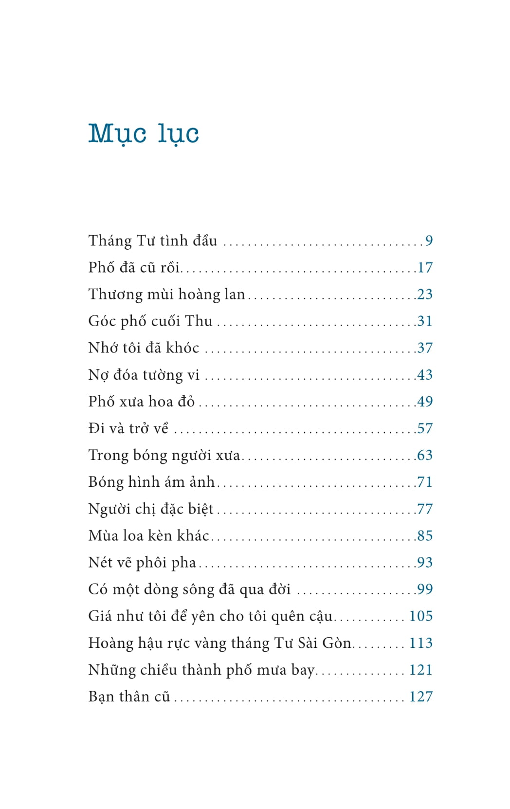 phố xưa người cũ