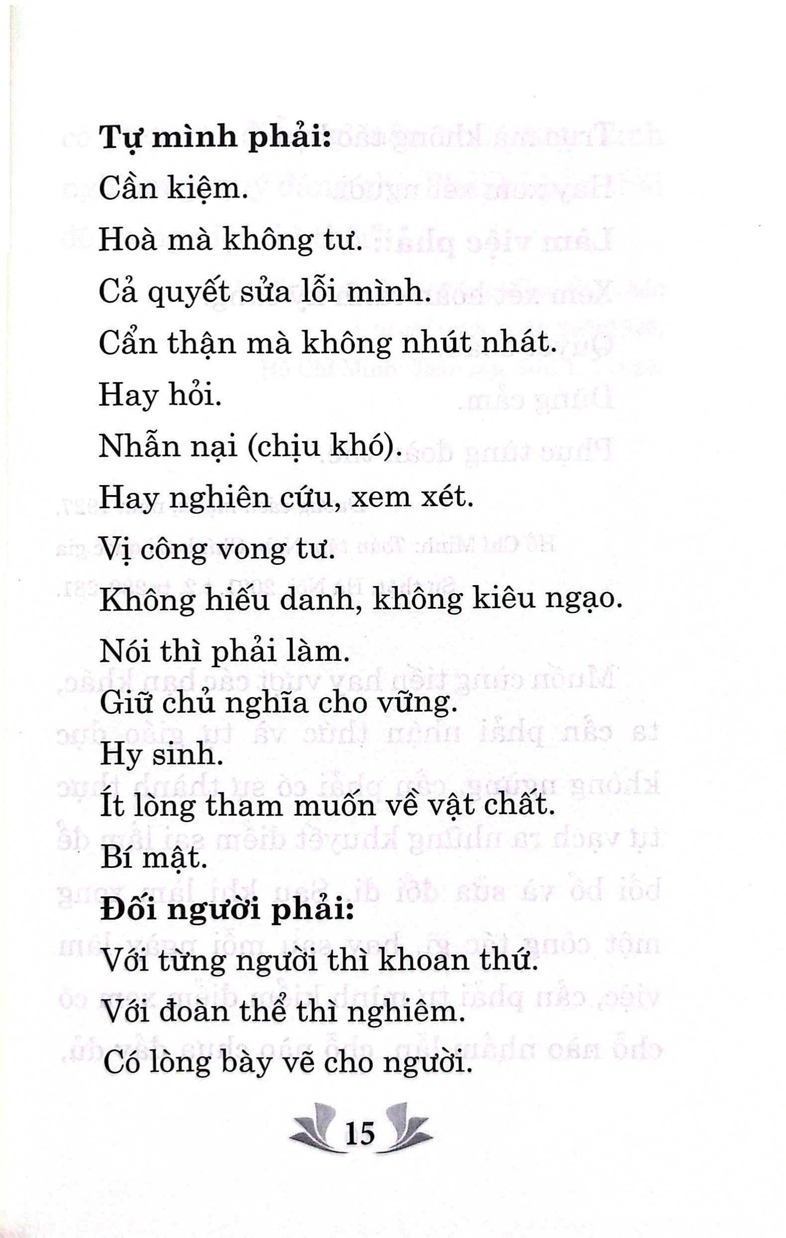 Phong Cách Làm Việc Hồ Chí Minh