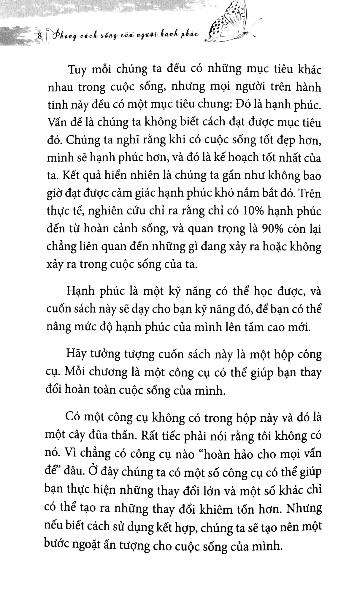 phong cách sống của người hạnh phúc