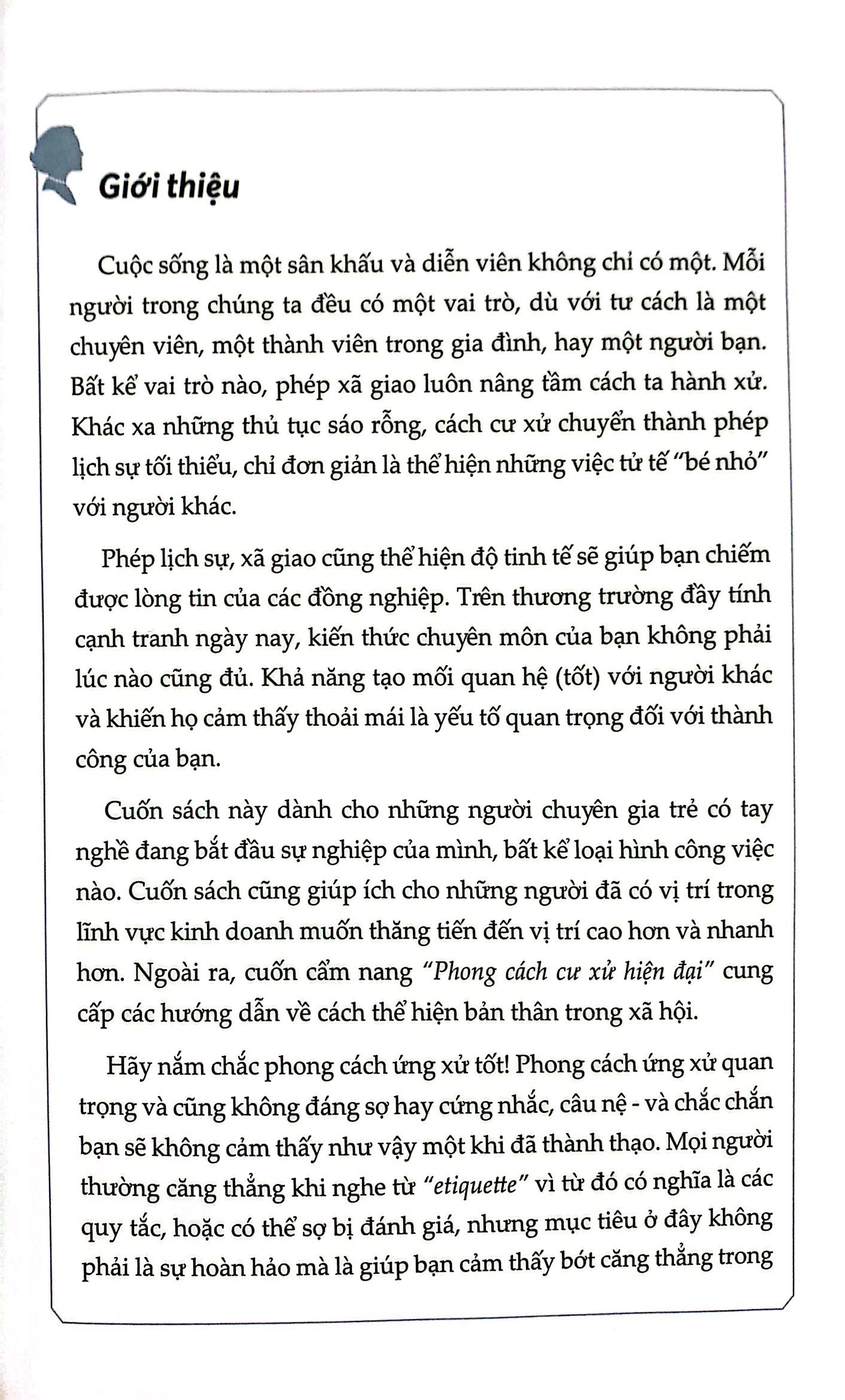 phong cách ứng xử hiện đại - bước đệm vững chắc giúp bạn chinh phục đỉnh cao