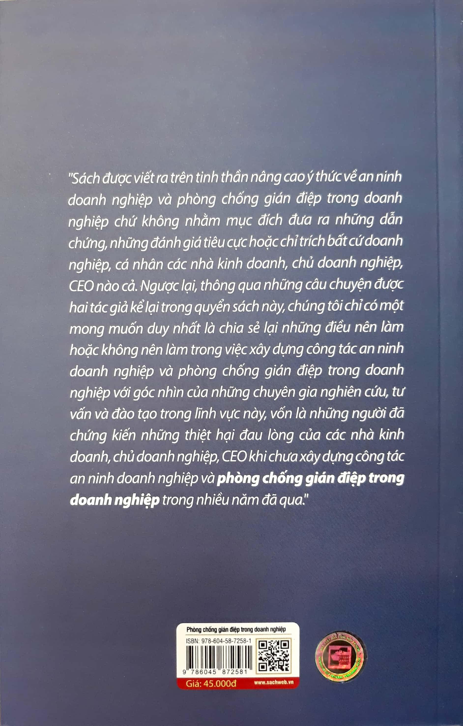 phòng chống gián điệp trong doanh nghiệp