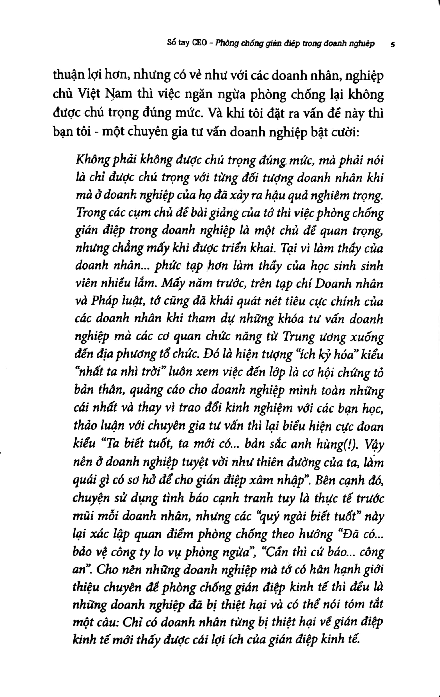 phòng chống gián điệp trong doanh nghiệp