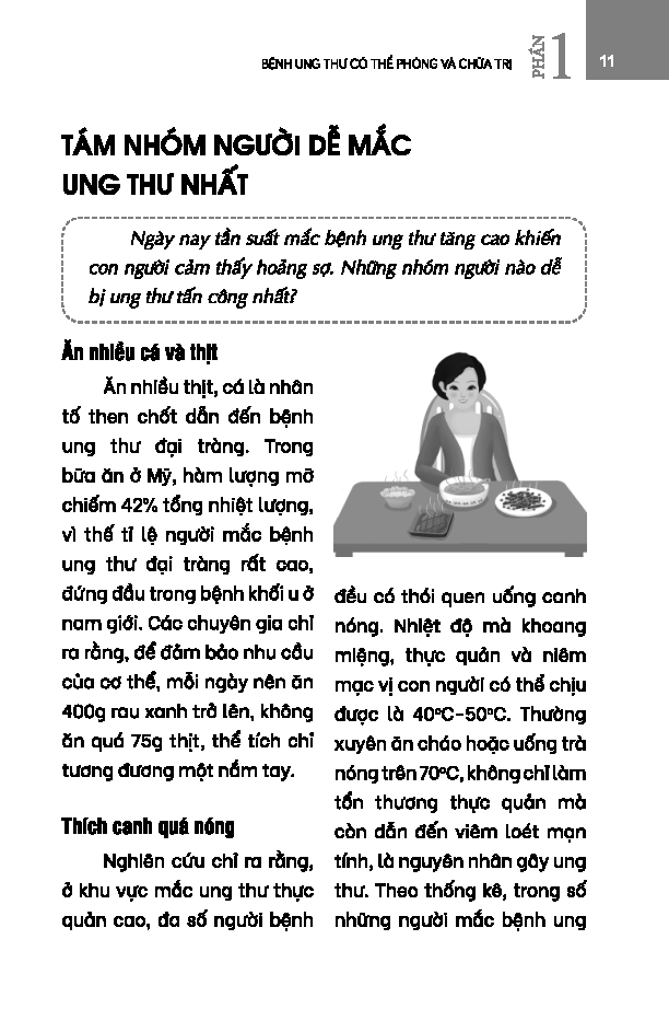 phòng chống ung thư thật là đơn giản