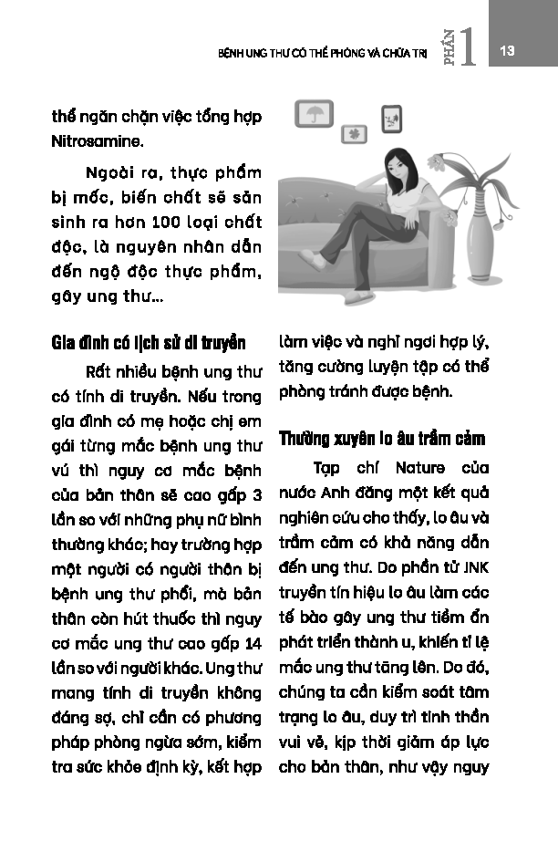 phòng chống ung thư thật là đơn giản