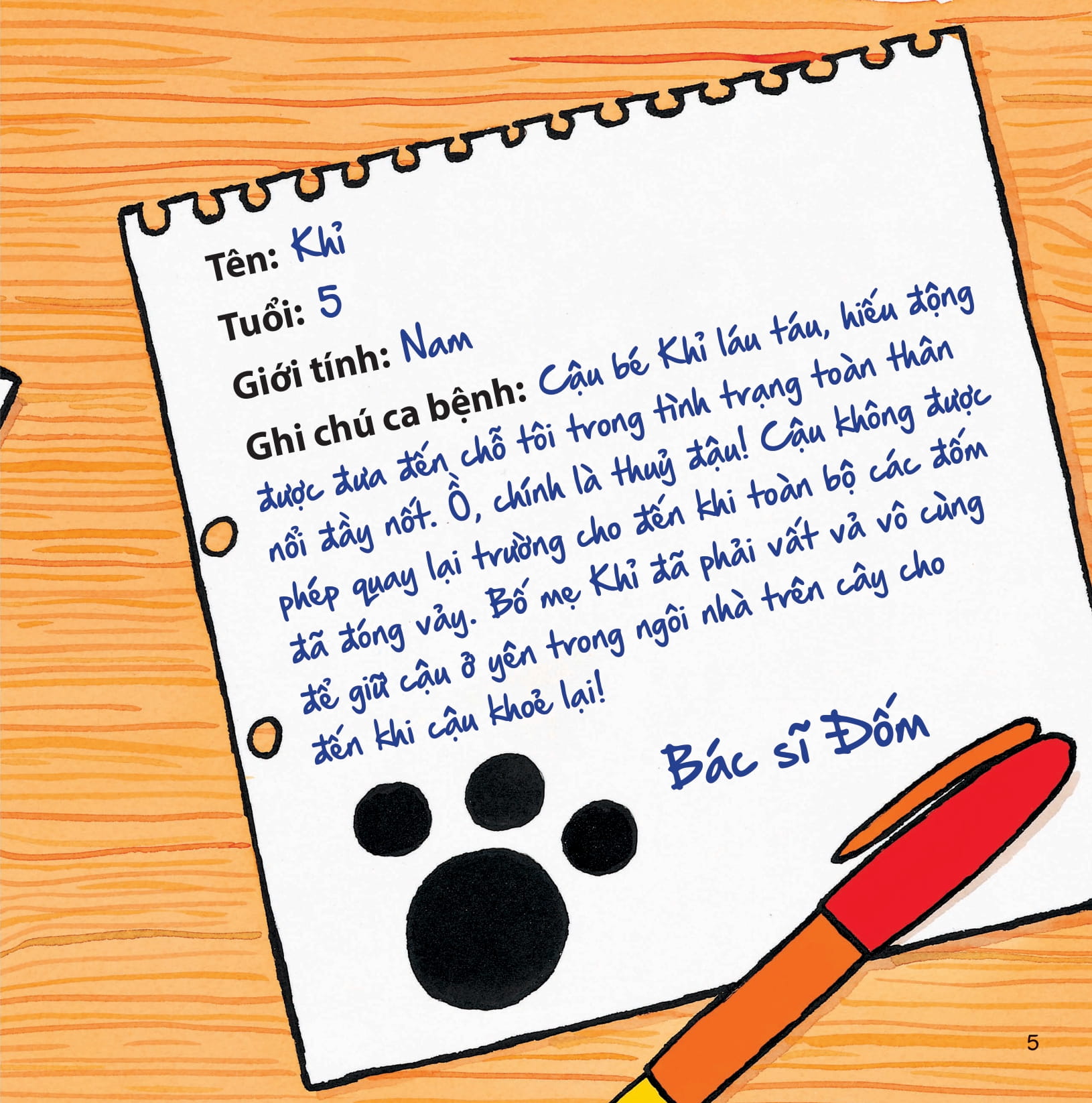 phòng khám bác sĩ đốm - đốm gì thế nhỉ? - bệnh thuỷ đậu