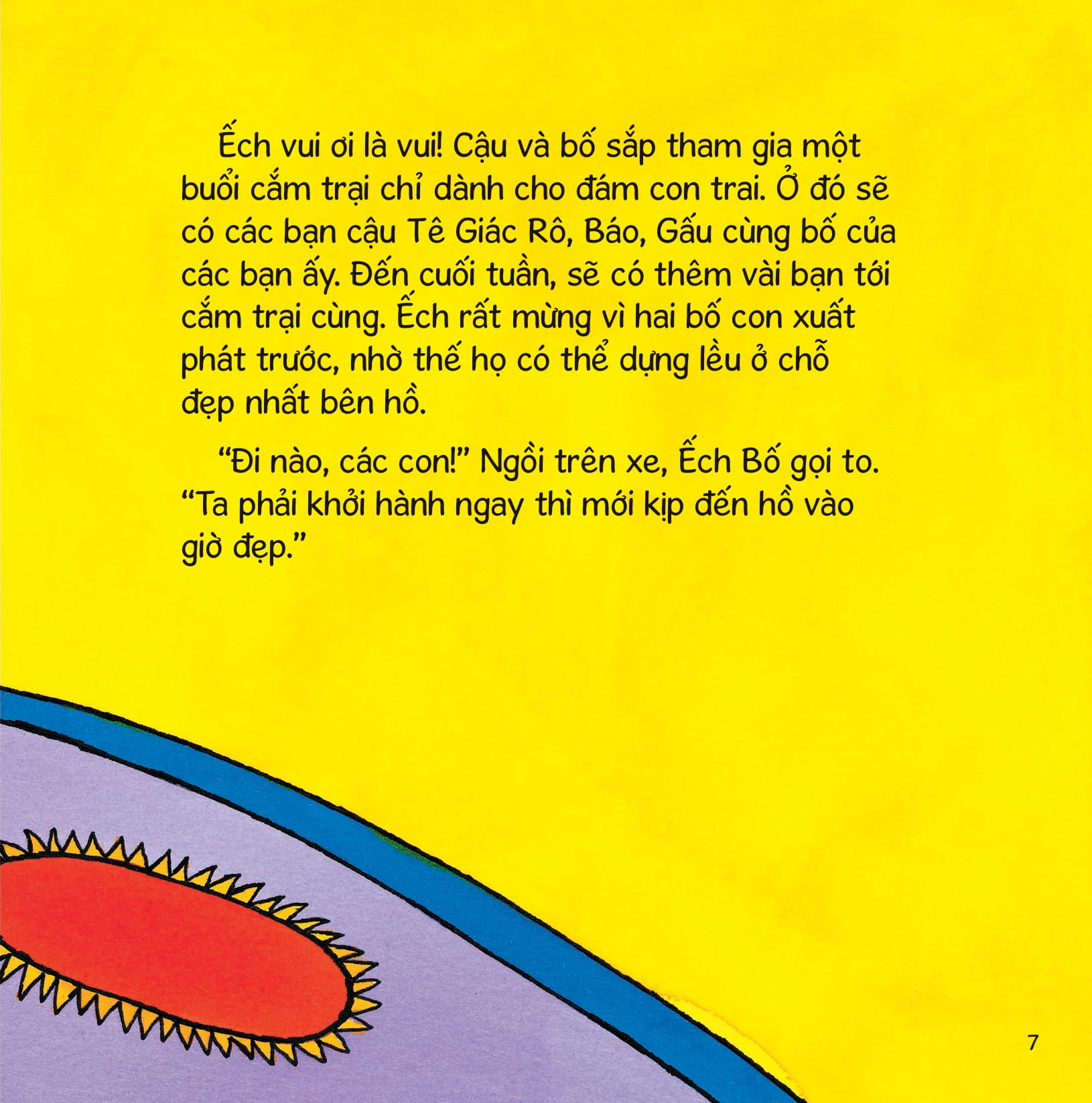 phòng khám bác sĩ đốm - ếch đi cắm trại - bệnh viêm kết mạc