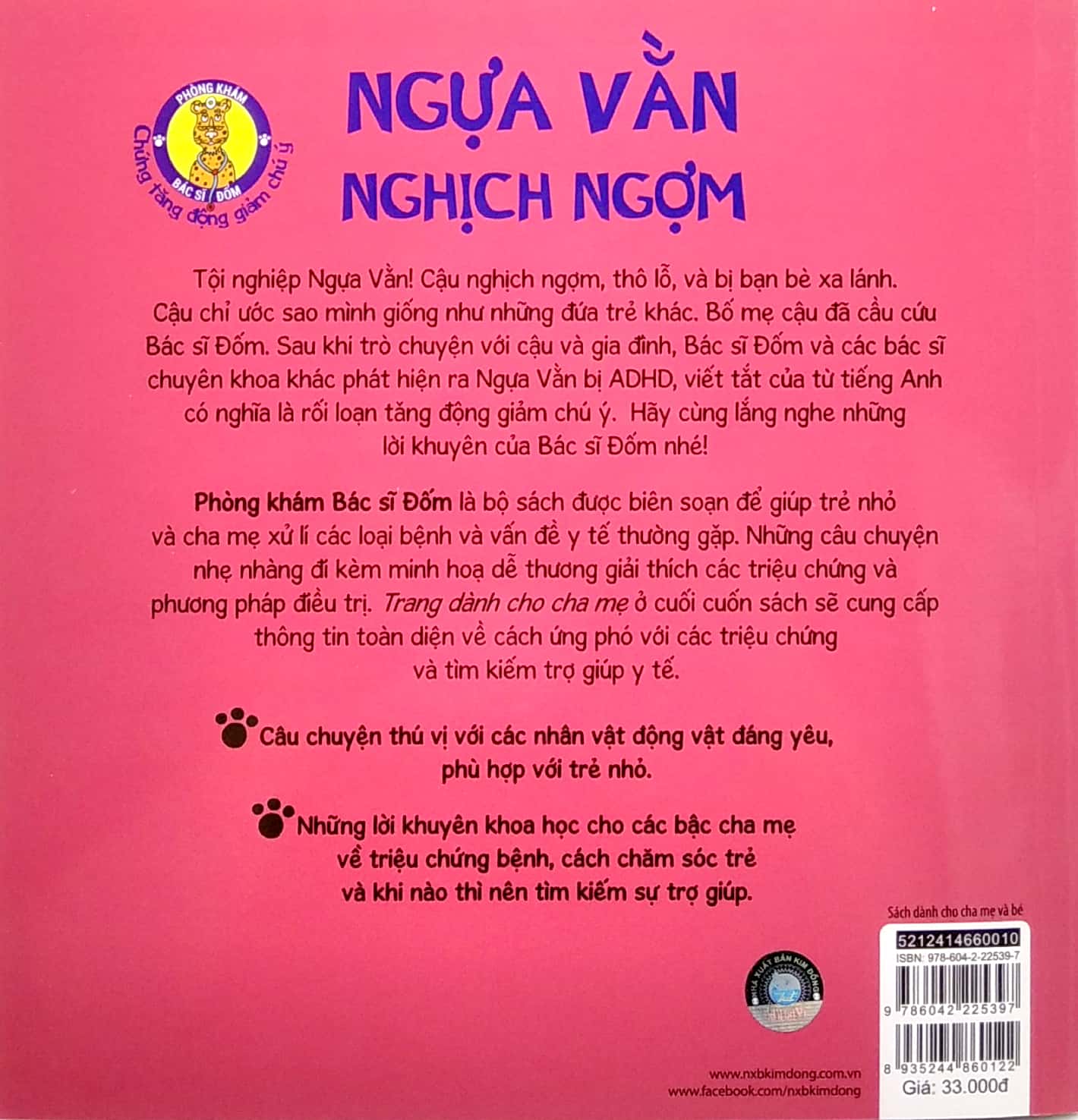 phòng khám bác sĩ đốm - ngựa vằn nghịch ngợm - chứng tăng động giảm chú ý
