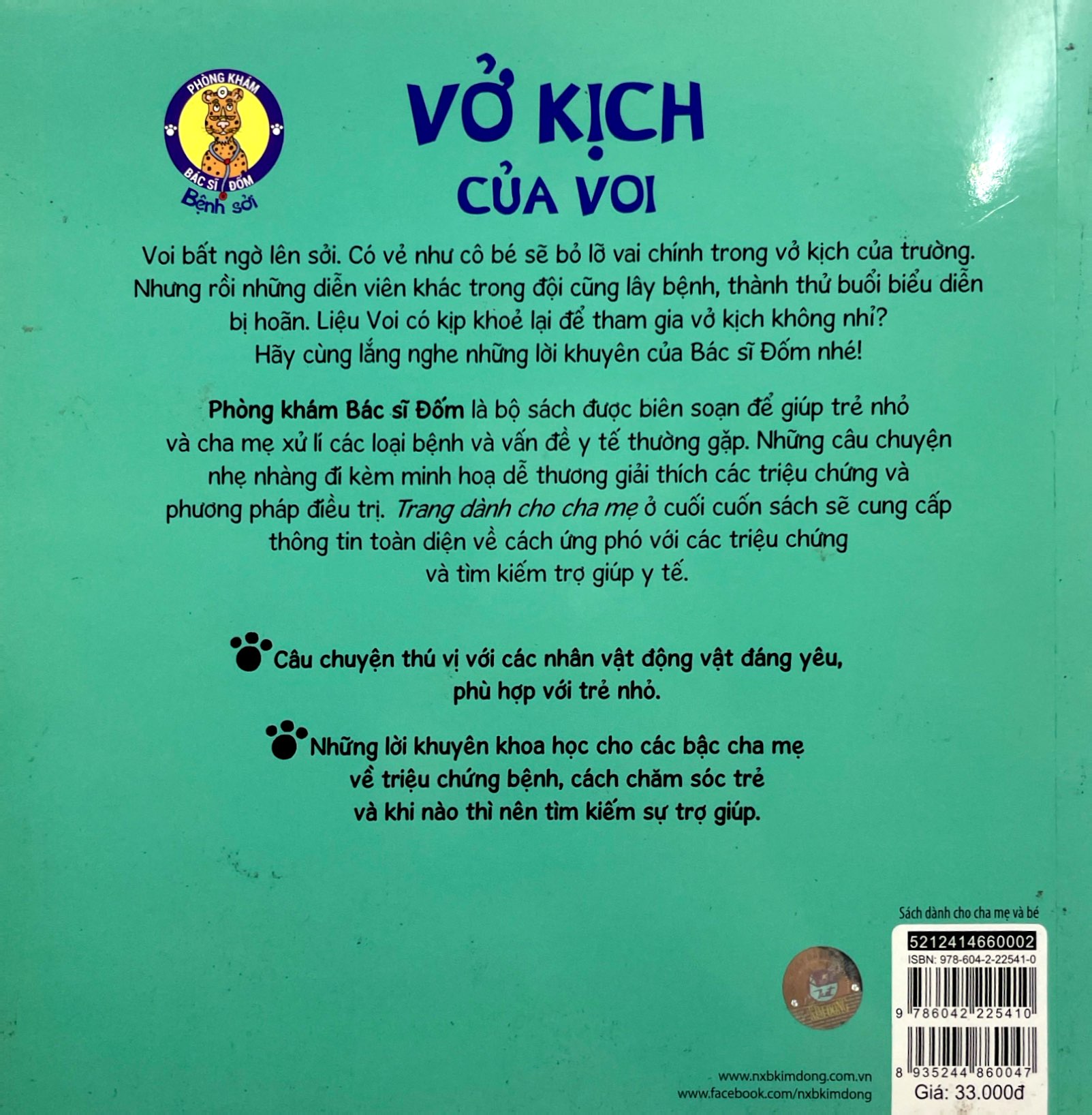 phòng khám bác sĩ đốm - vở kịch của voi - bệnh sởi