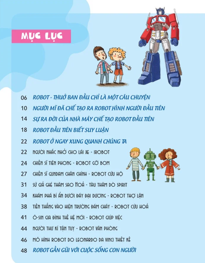 phòng nghiên cứu khoa học thú vị - lễ hội robot - robot trong đời sống (tái bản 2022)