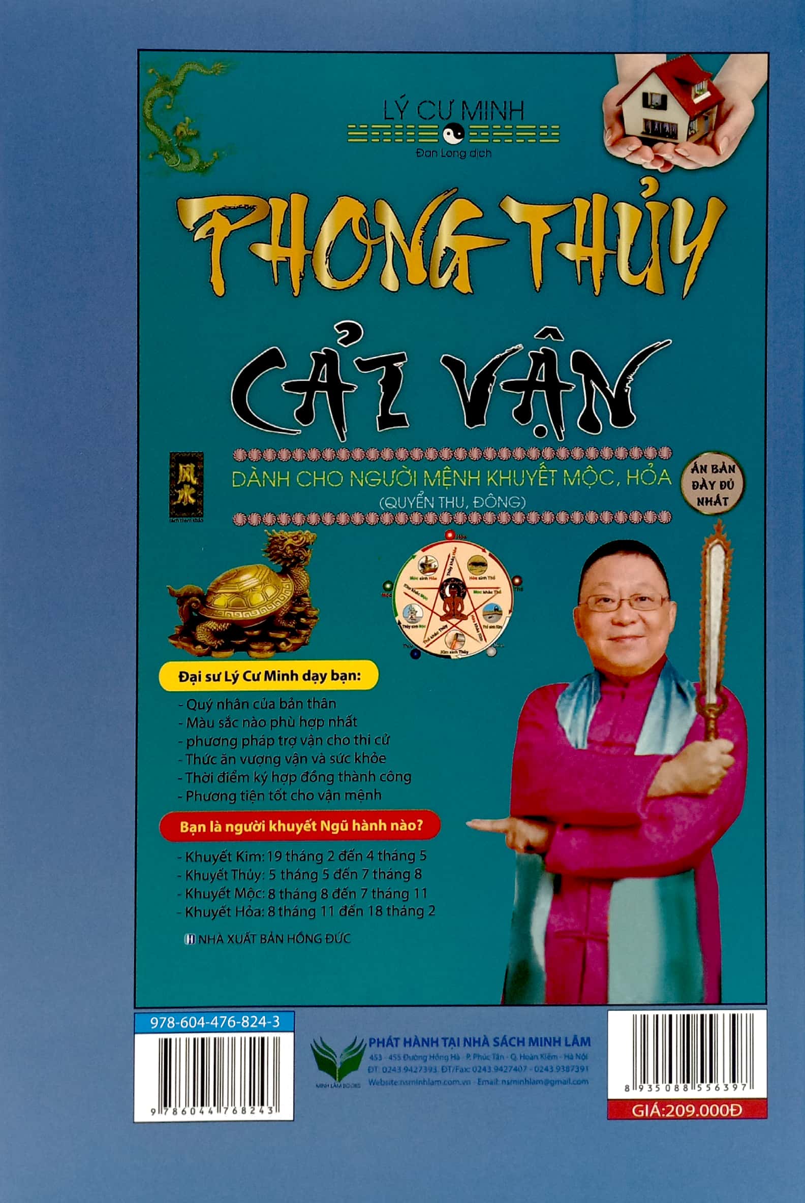 phong thủy cải vận - dành cho người mệnh khuyết kim, thủy (quyển xuân, hạ)