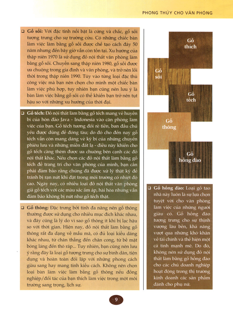 phong thủy cho văn phòng