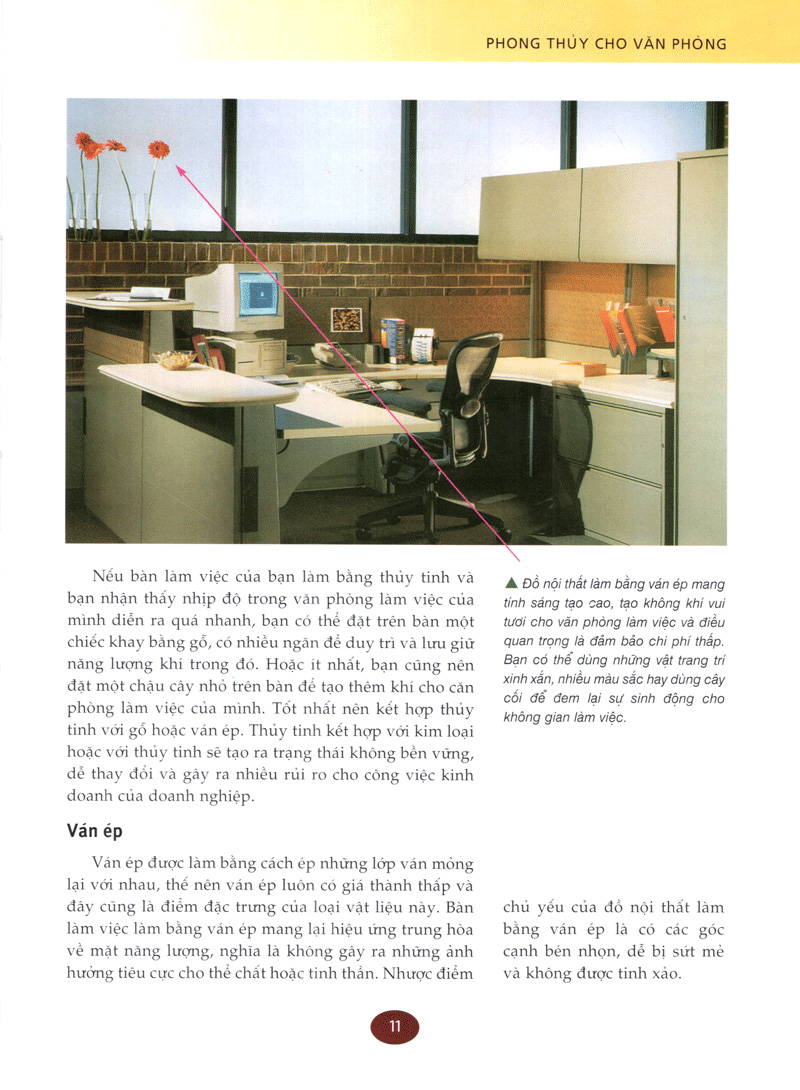 phong thủy cho văn phòng