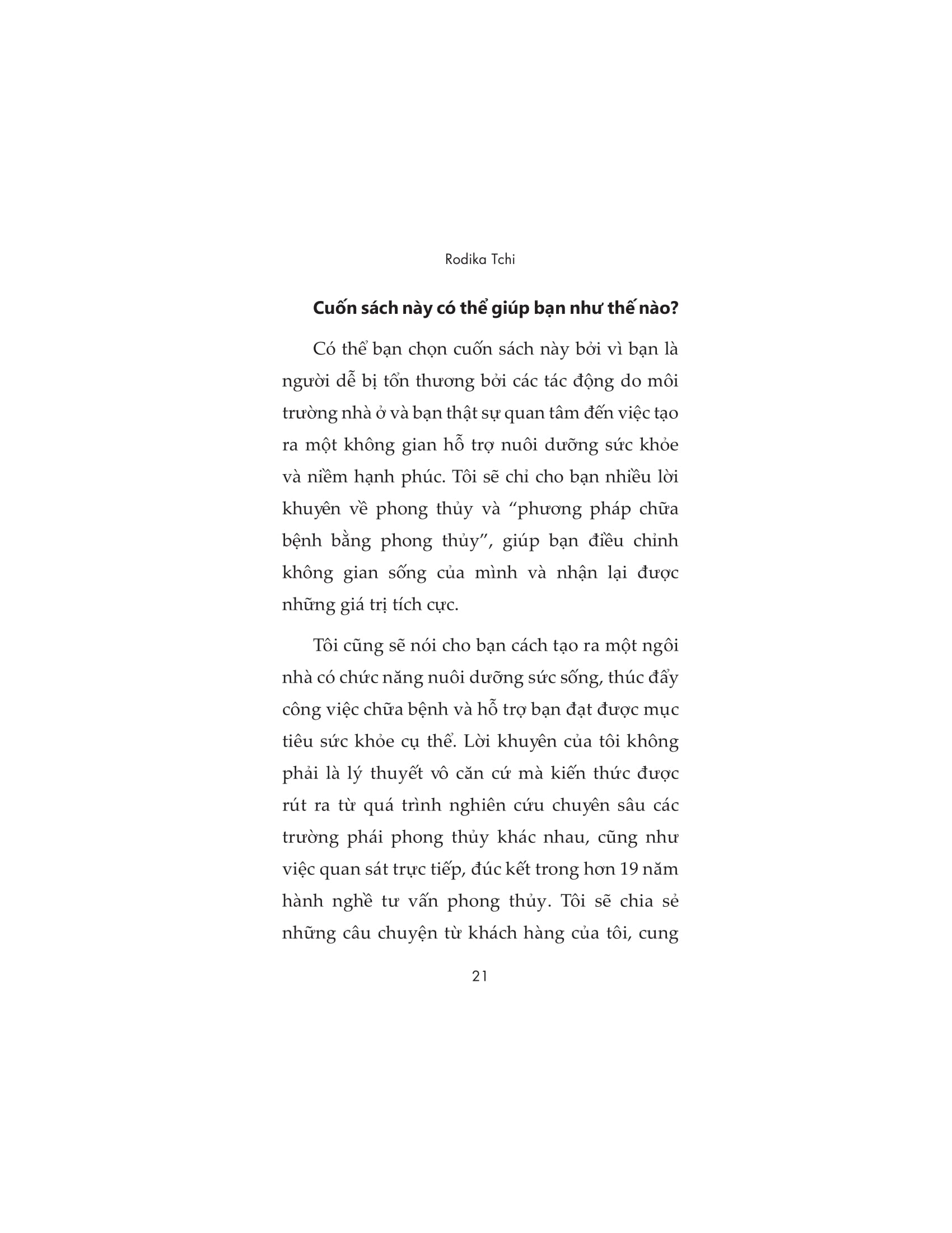 phong thủy chữa lành