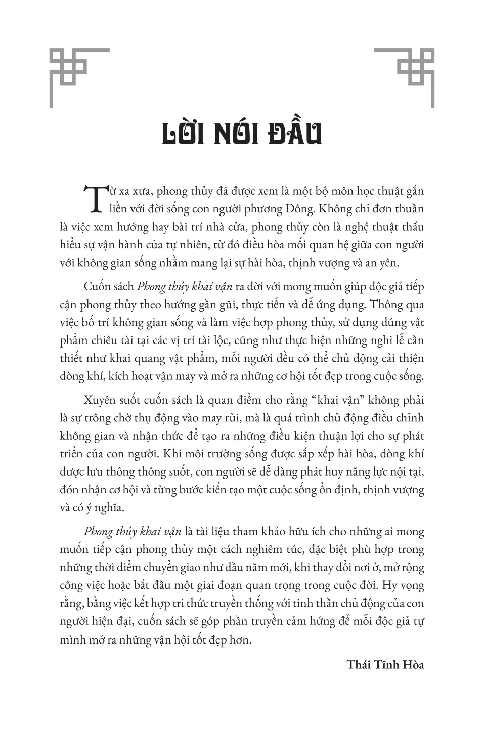 Phong Thủy Khai Vận