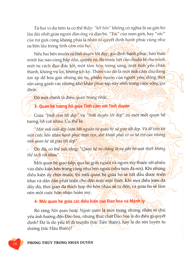 phong thủy trong nhân duyên