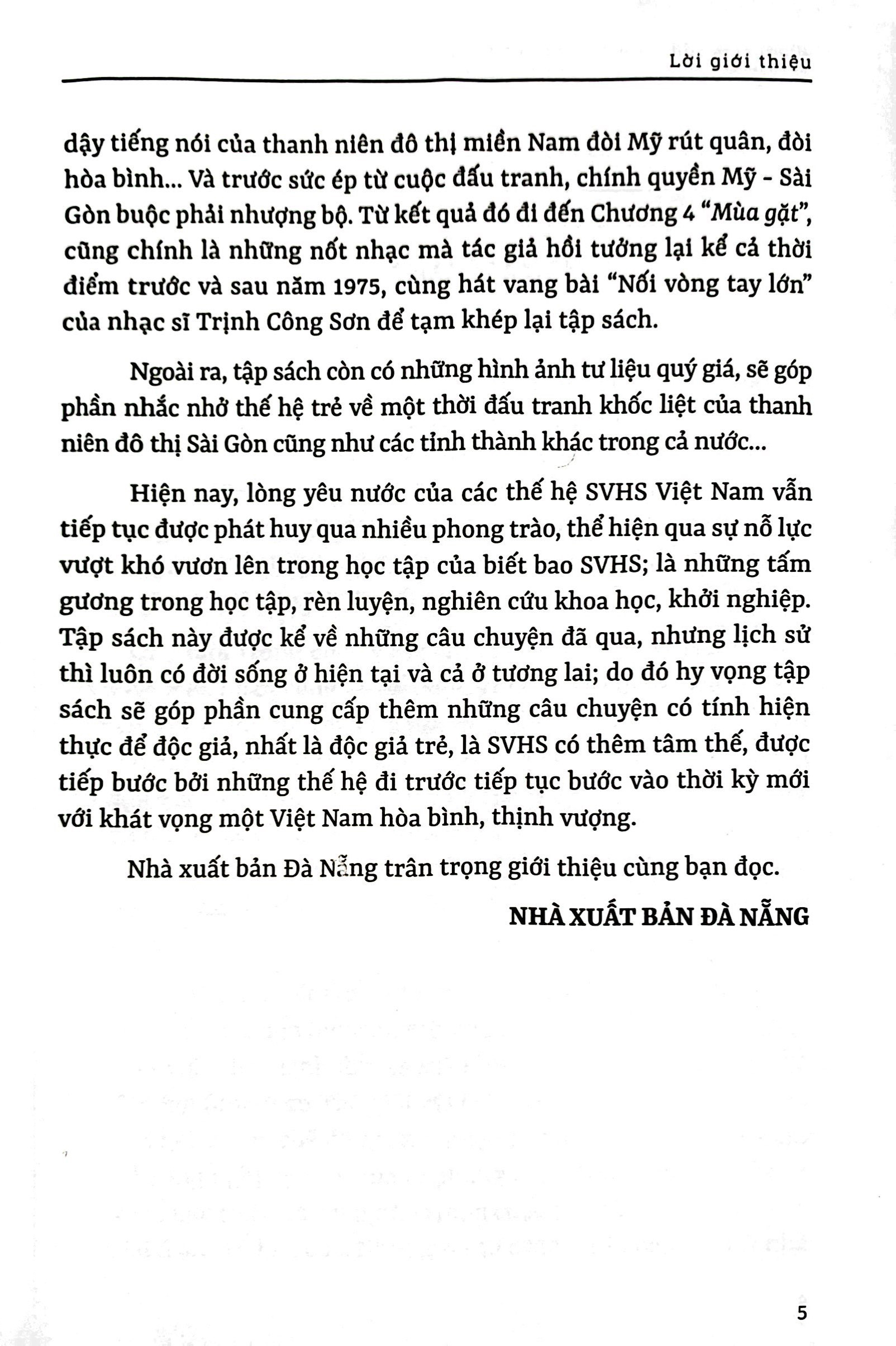 phong trào đấu tranh yêu nước sinh viên học sinh cao trào 1969 - 1972