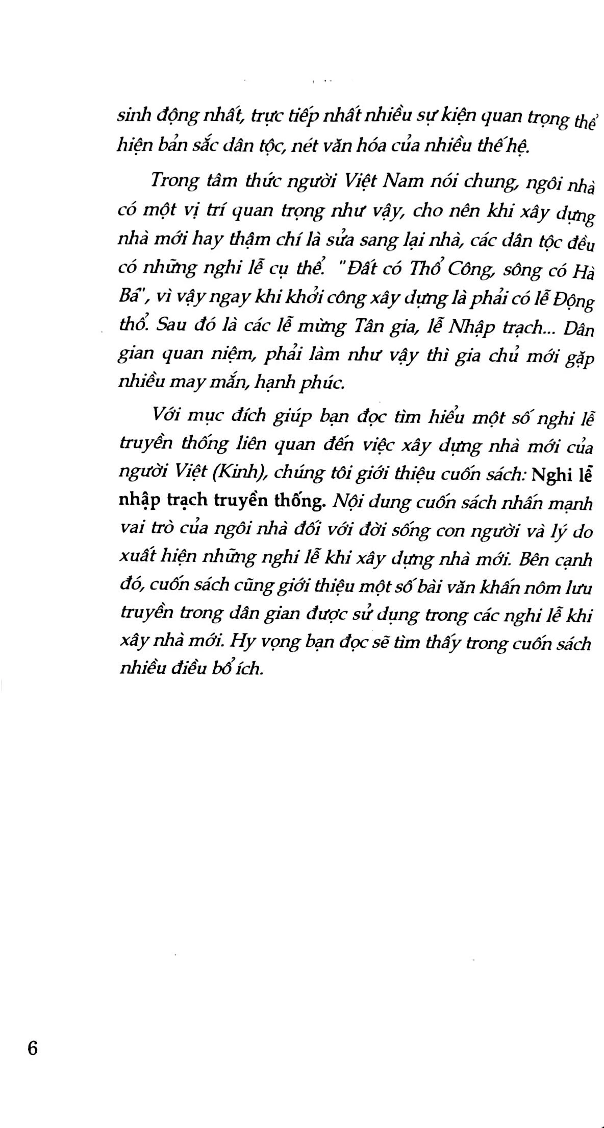 phong tục dân gian - nghi lễ nhập trạch