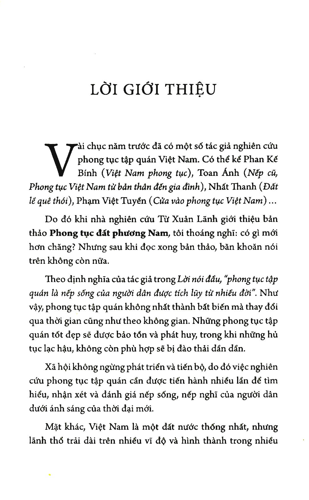 phong tục đất phương nam (tái bản 2019)