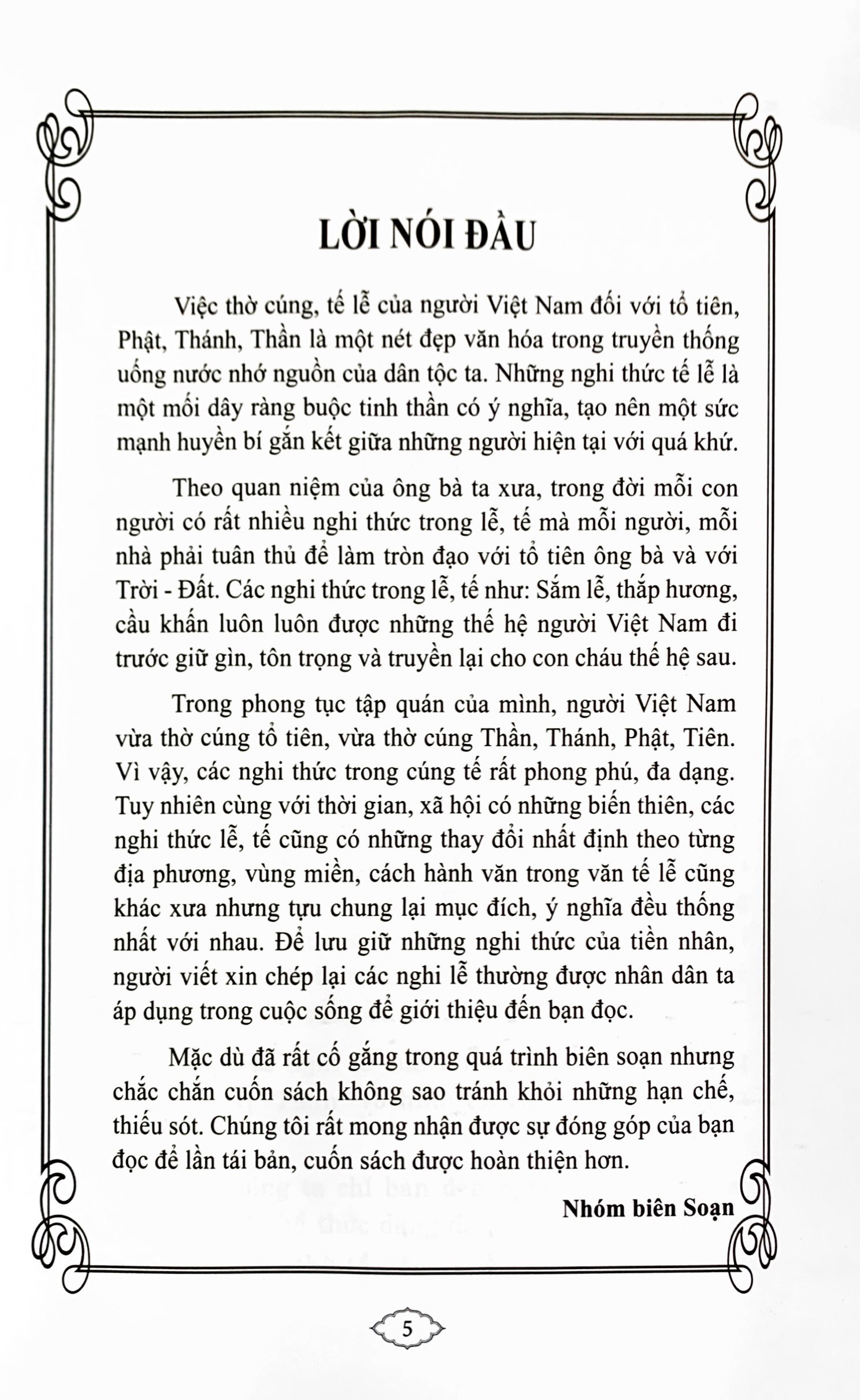phong tục nghi thức cúng tế và các bài văn khấn (tái bản 2023)