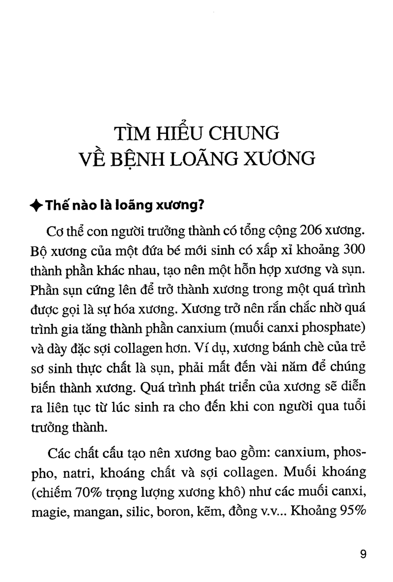 phòng và chữa bệnh loãng xương (tái bản)