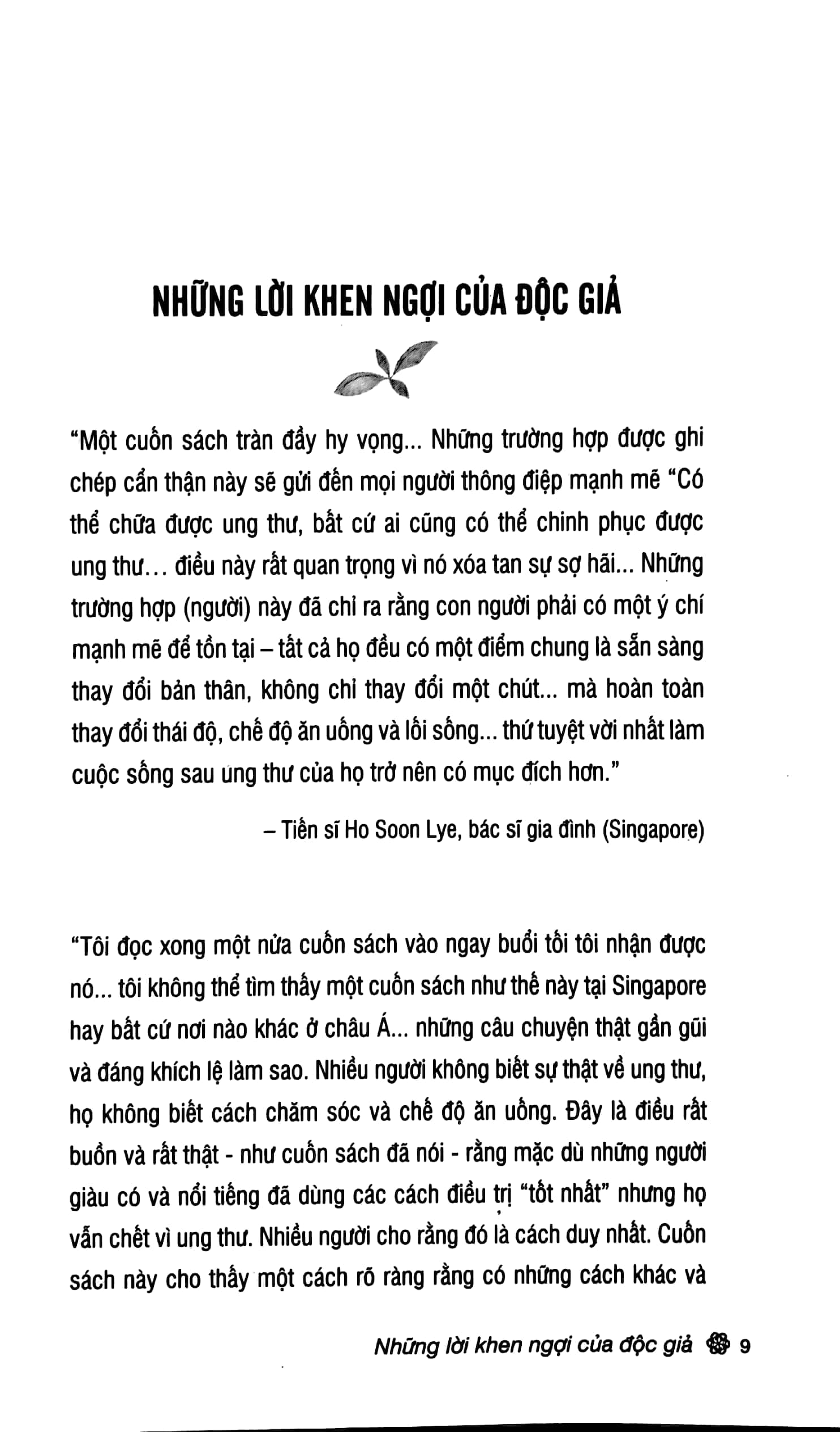 phòng và chữa bệnh ung thư theo phương thức tự nhiên (tái bản 2023)