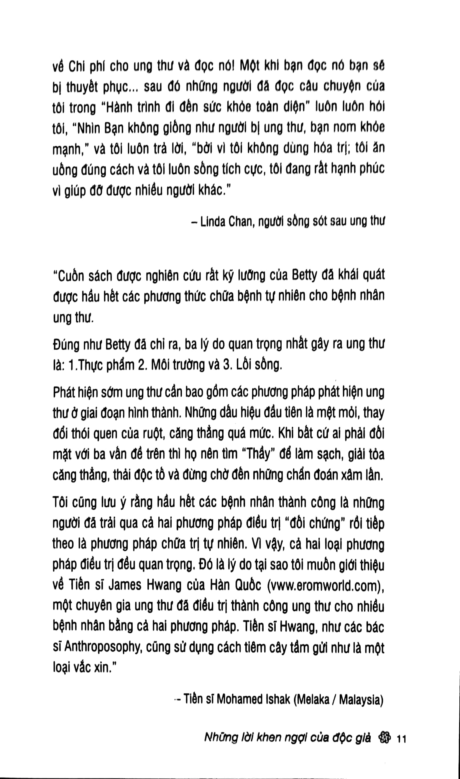 phòng và chữa bệnh ung thư theo phương thức tự nhiên (tái bản 2023)