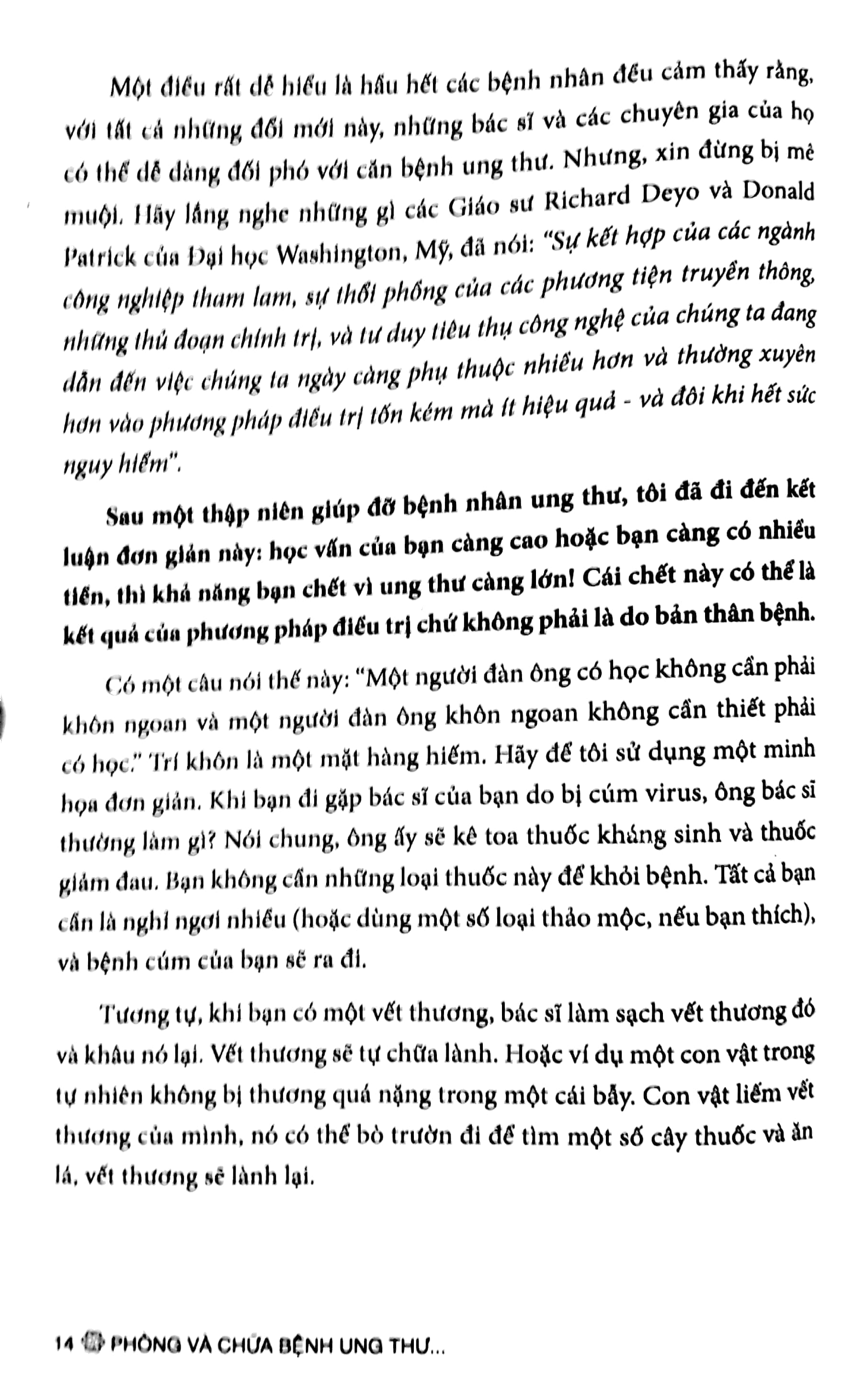 phòng và chữa bệnh ung thư theo phương thức tự nhiên (tái bản 2023)