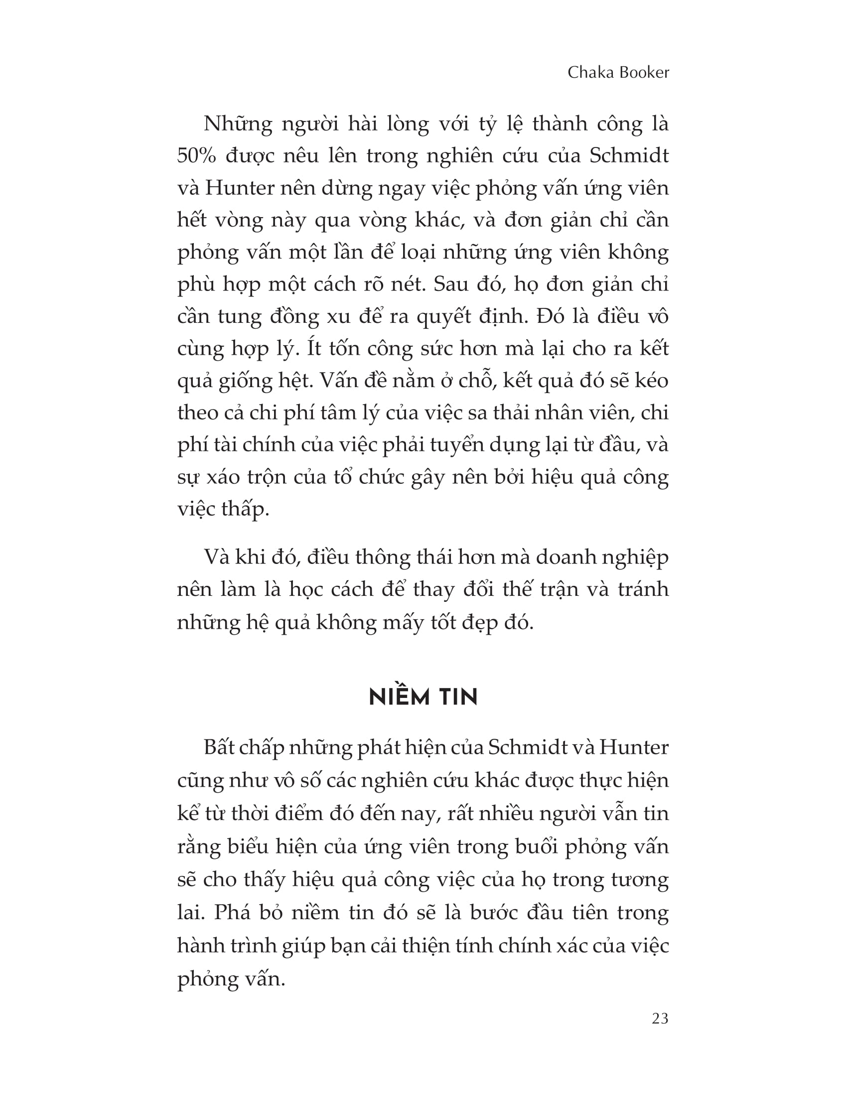 phỏng vấn là cuộc chơi tâm lý, chiến thắng gọi tên người chủ động