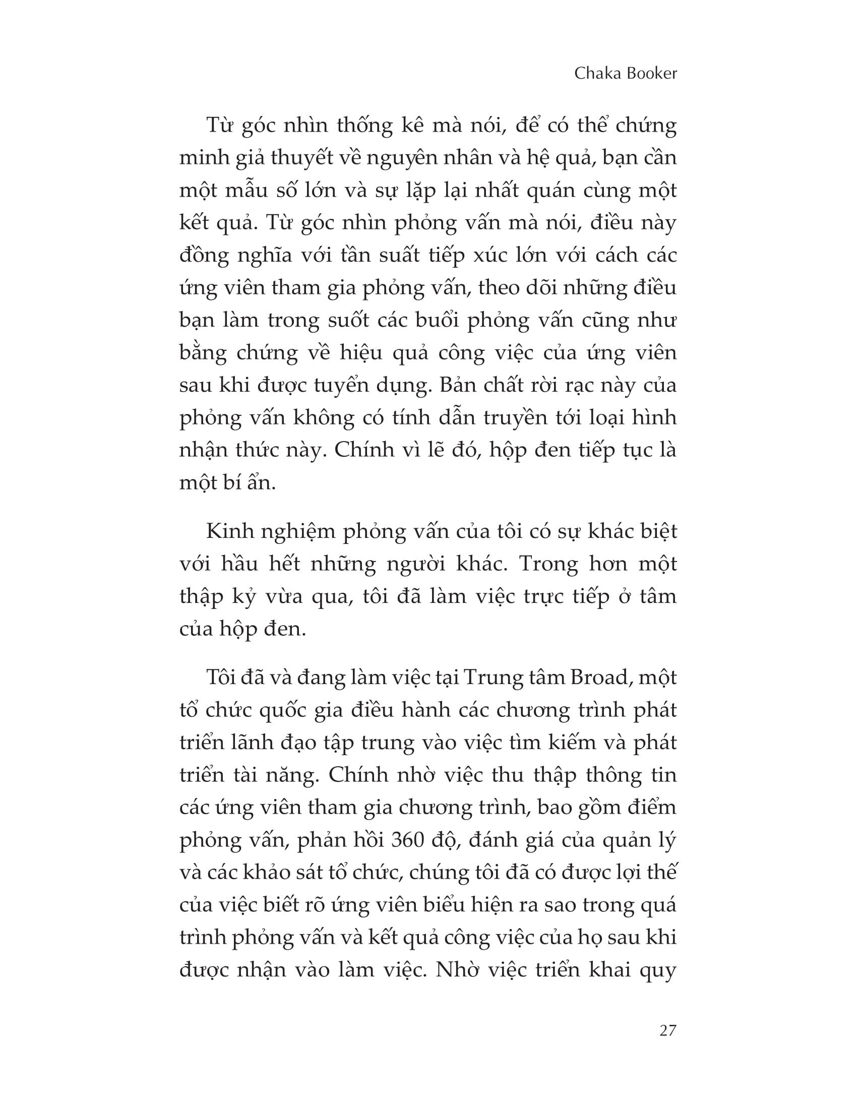 phỏng vấn là cuộc chơi tâm lý, chiến thắng gọi tên người chủ động