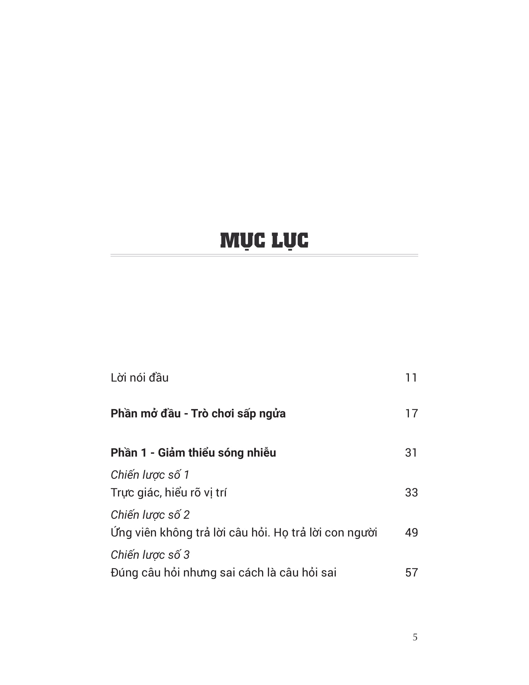 phỏng vấn là cuộc chơi tâm lý, chiến thắng gọi tên người chủ động