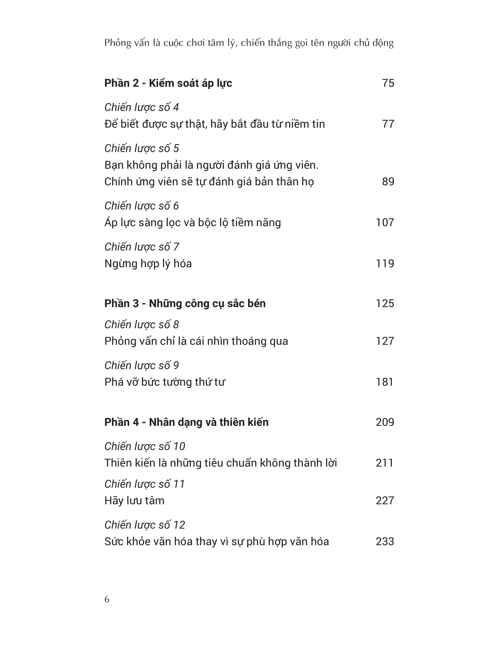 phỏng vấn là cuộc chơi tâm lý, chiến thắng gọi tên người chủ động