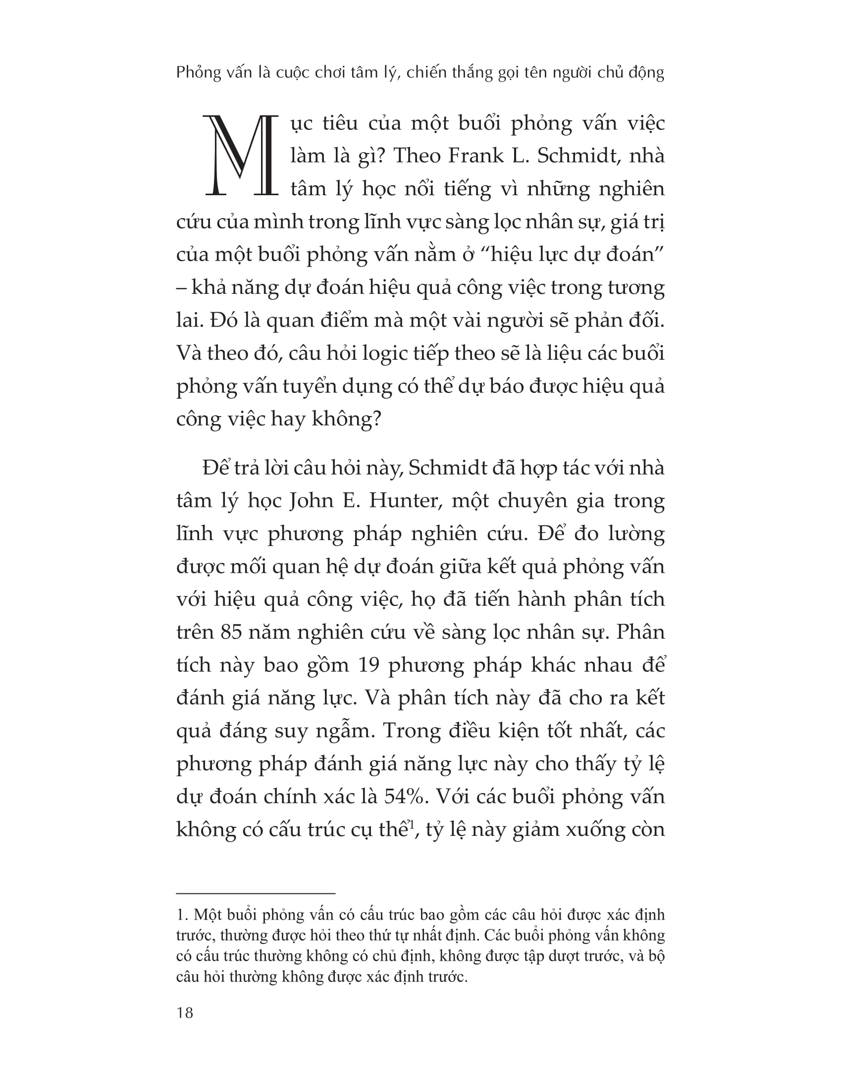 phỏng vấn là cuộc chơi tâm lý, chiến thắng gọi tên người chủ động