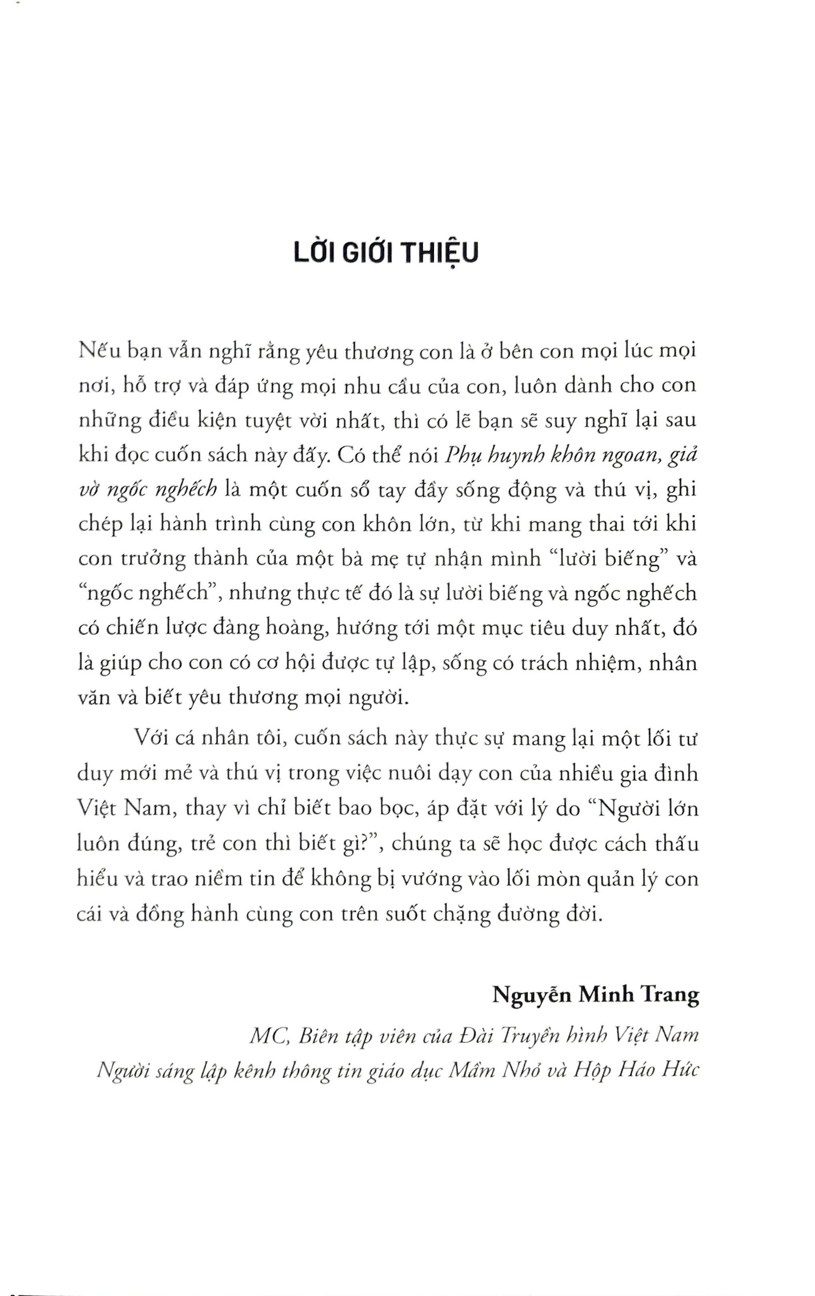 Phụ Huynh Khôn Ngoan Giả Vờ Ngốc Nghếch