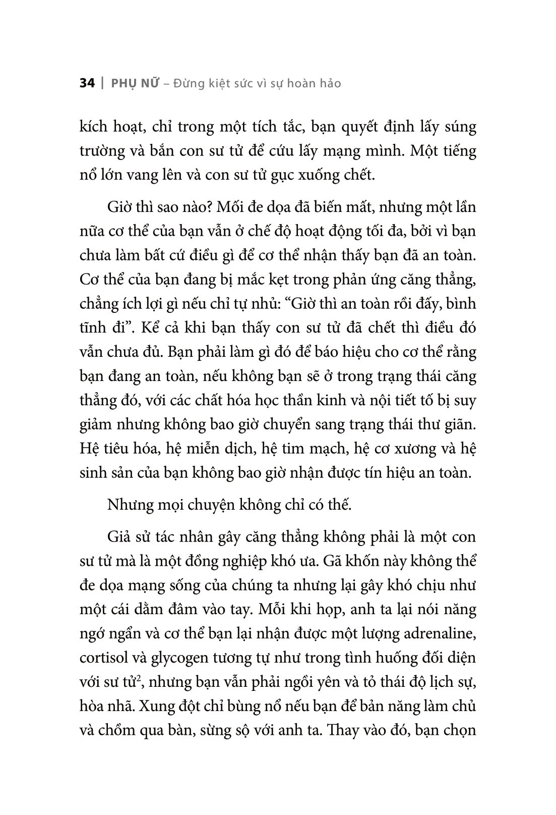 phụ nữ - đừng kiệt sức vì sự hoàn hảo