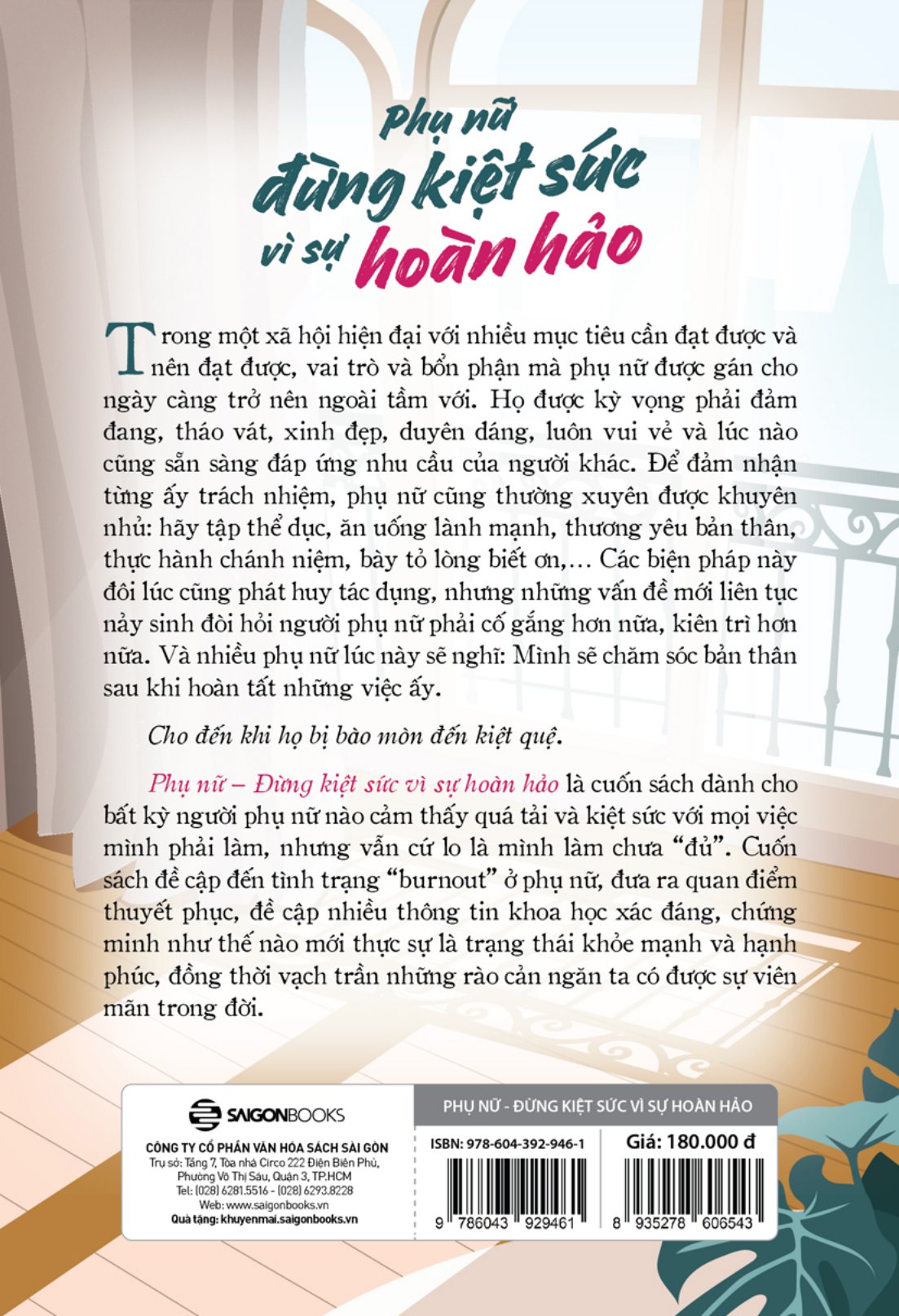 phụ nữ - đừng kiệt sức vì sự hoàn hảo