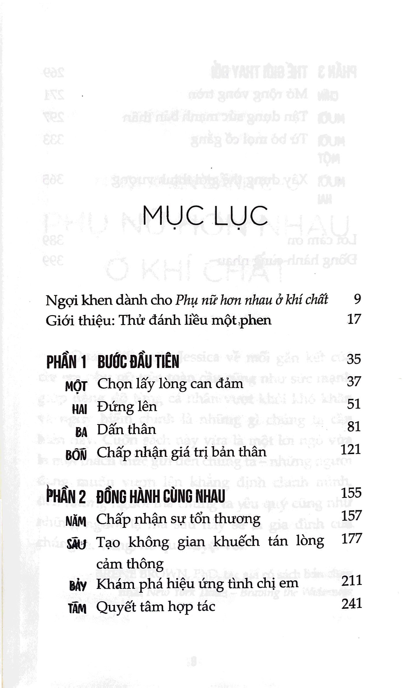 phụ nữ hơn nhau ở khí chất