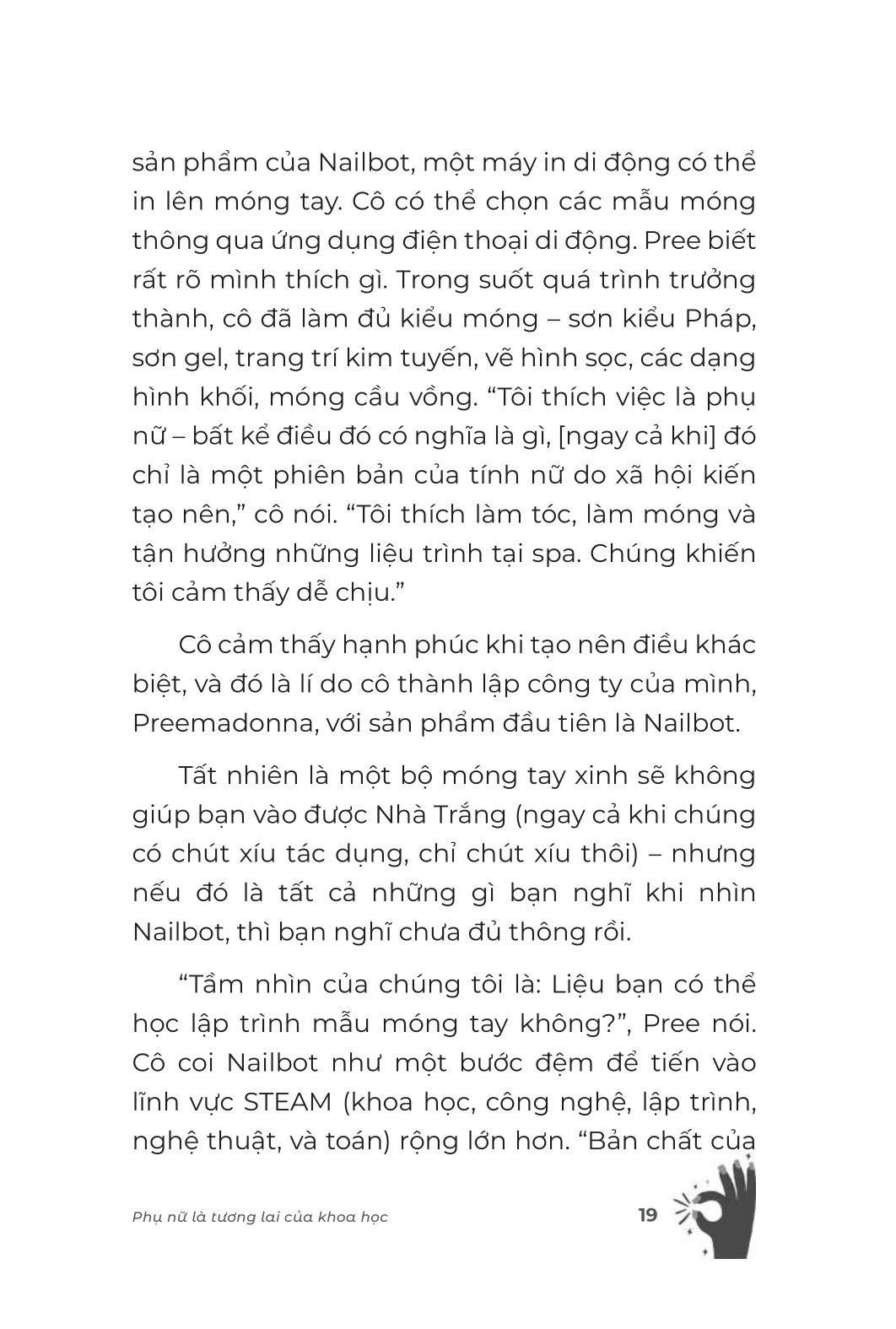 phụ nữ là tương lai của khoa học - những bộ óc thiên tài định hình thế kỉ 21