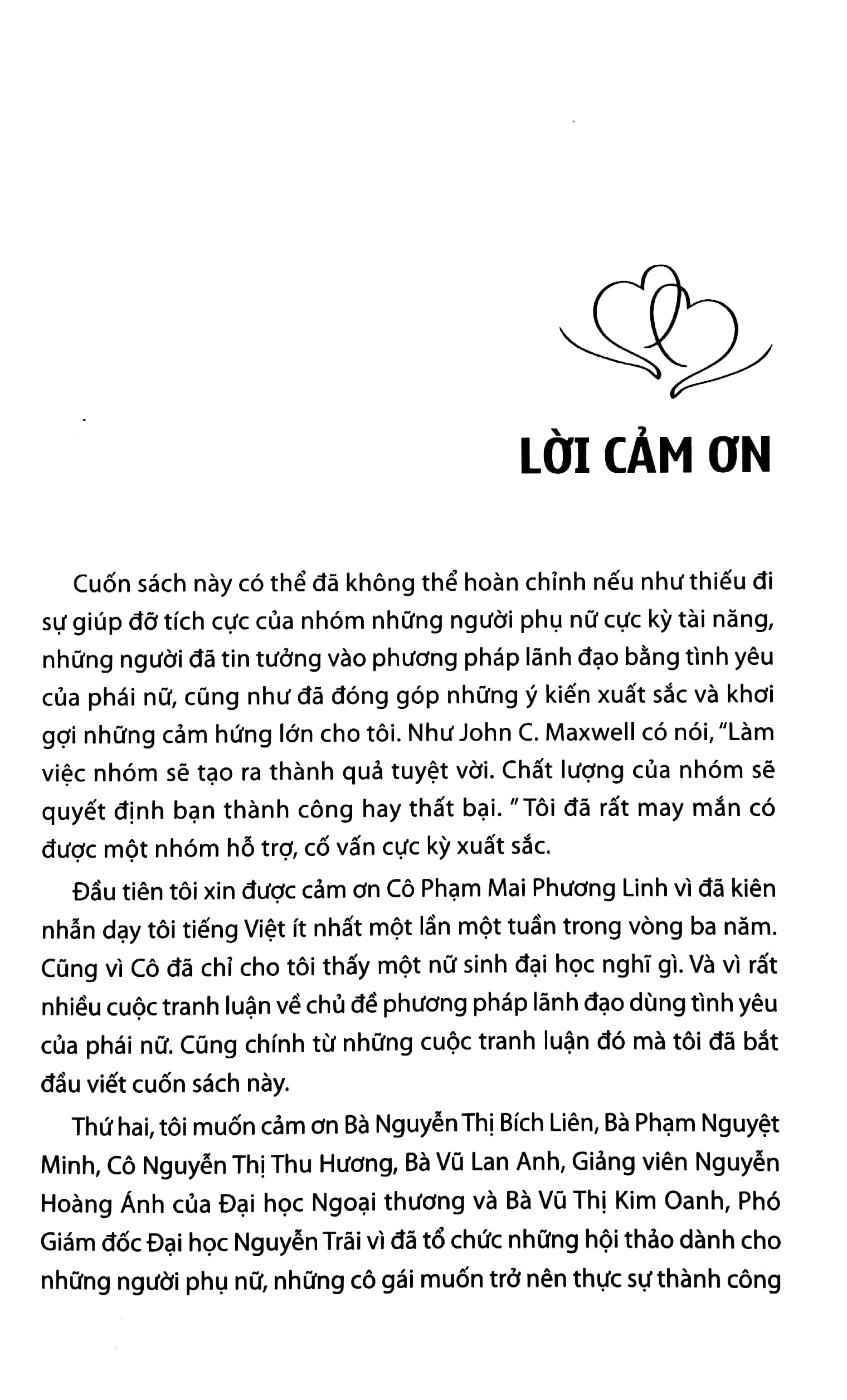 phụ nữ lãnh đạo bằng yêu thương - chìa khóa của thành công và hạnh phúc (2022)