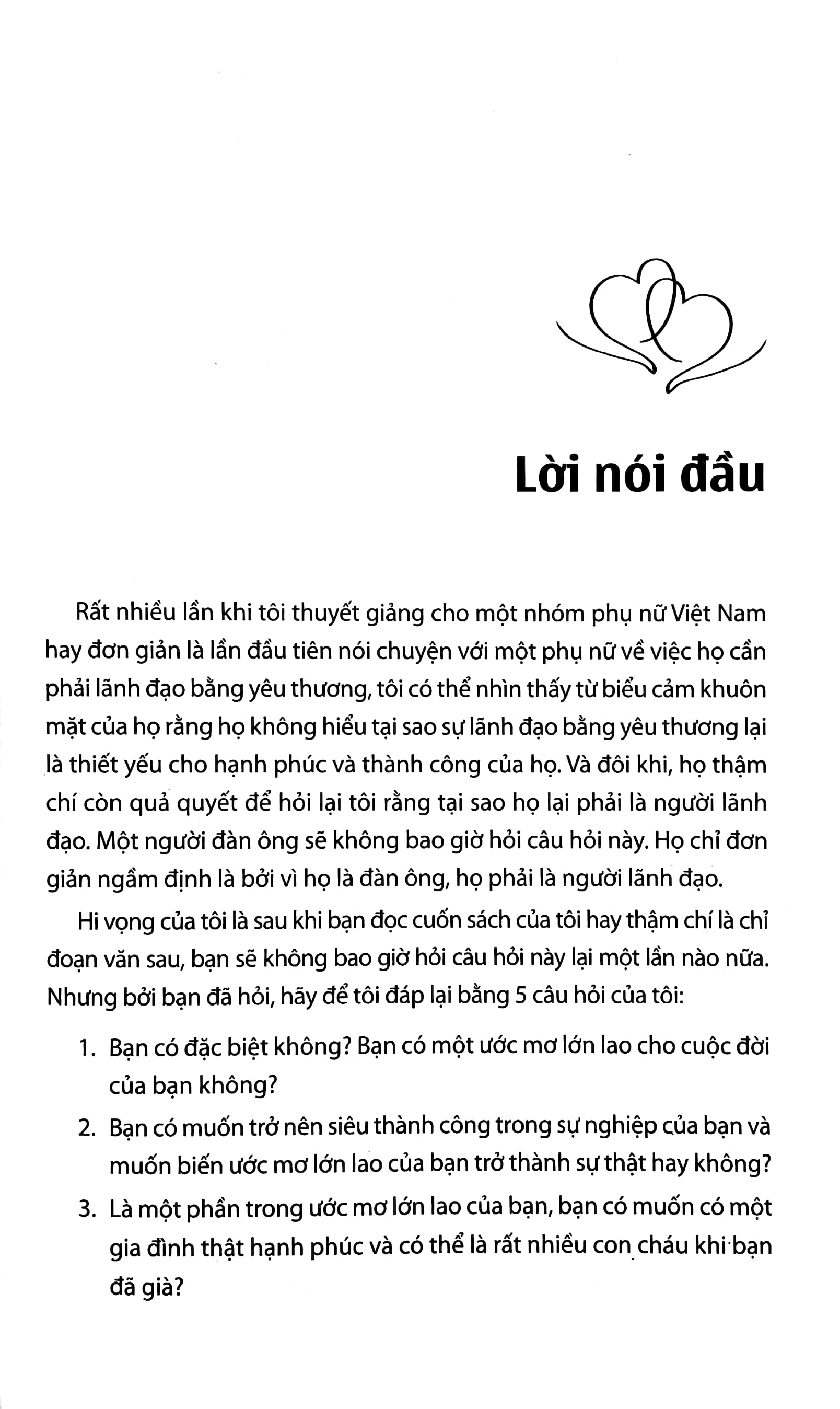 phụ nữ lãnh đạo bằng yêu thương - chìa khóa của thành công và hạnh phúc (2022)
