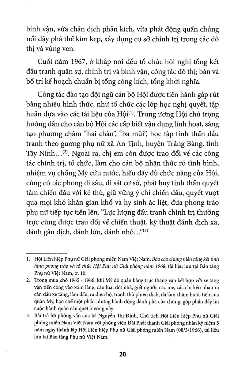 phụ nữ sài gòn gia định và nam bộ trong cuộc tổng tiến công và nổi dậy xuân mậu thân 1968
