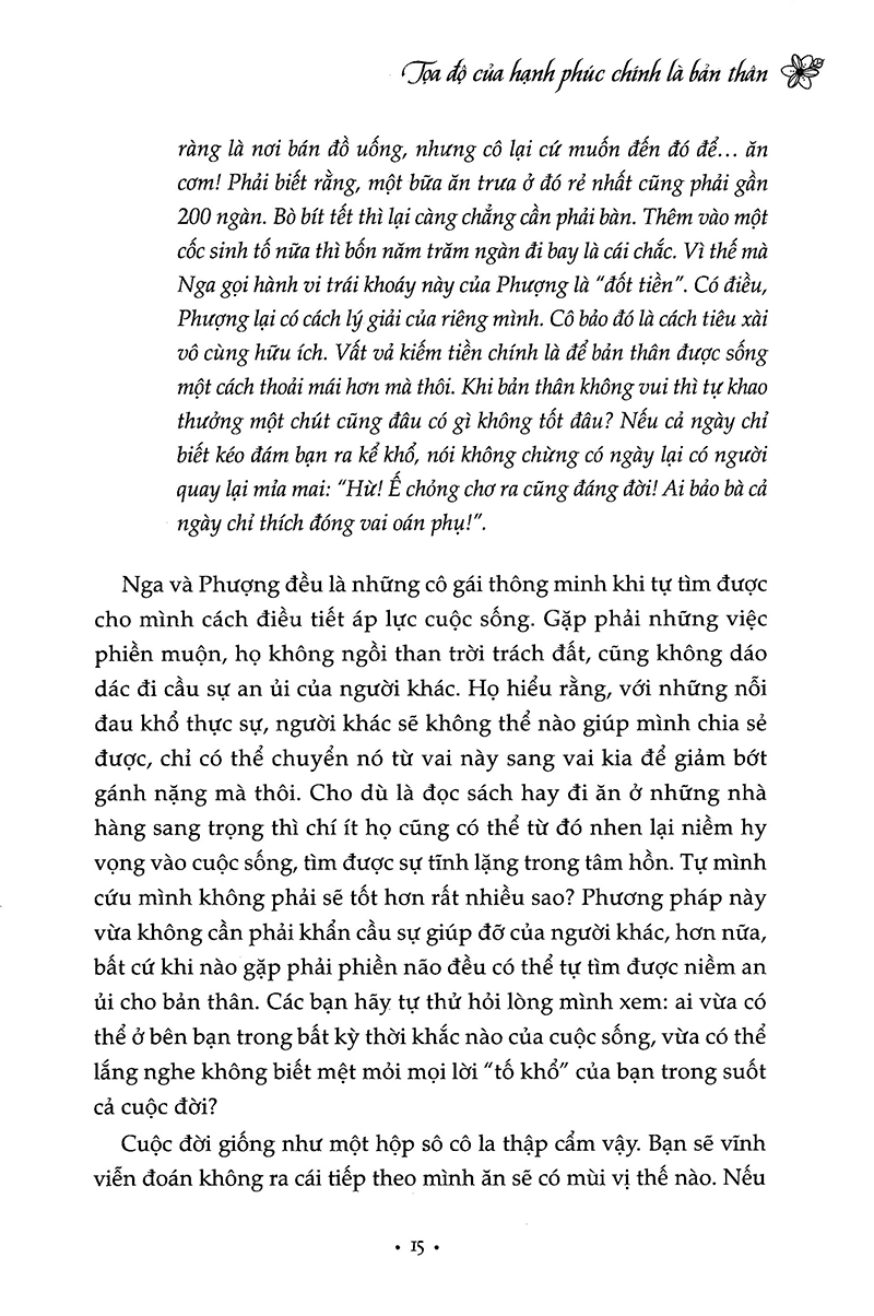 phụ nữ tao nhã là người hạnh phúc nhất