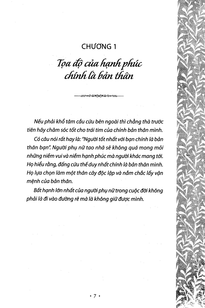 phụ nữ tao nhã là người hạnh phúc nhất