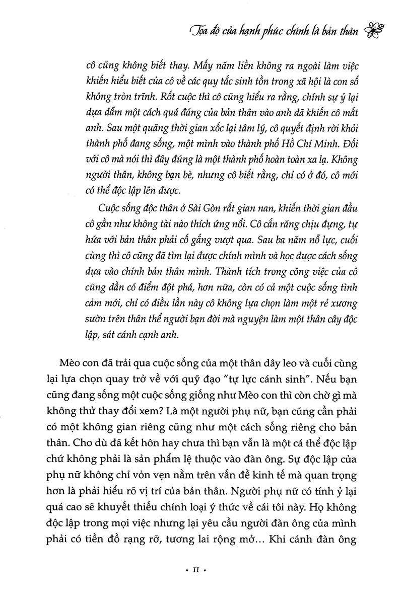 phụ nữ tao nhã là người hạnh phúc nhất