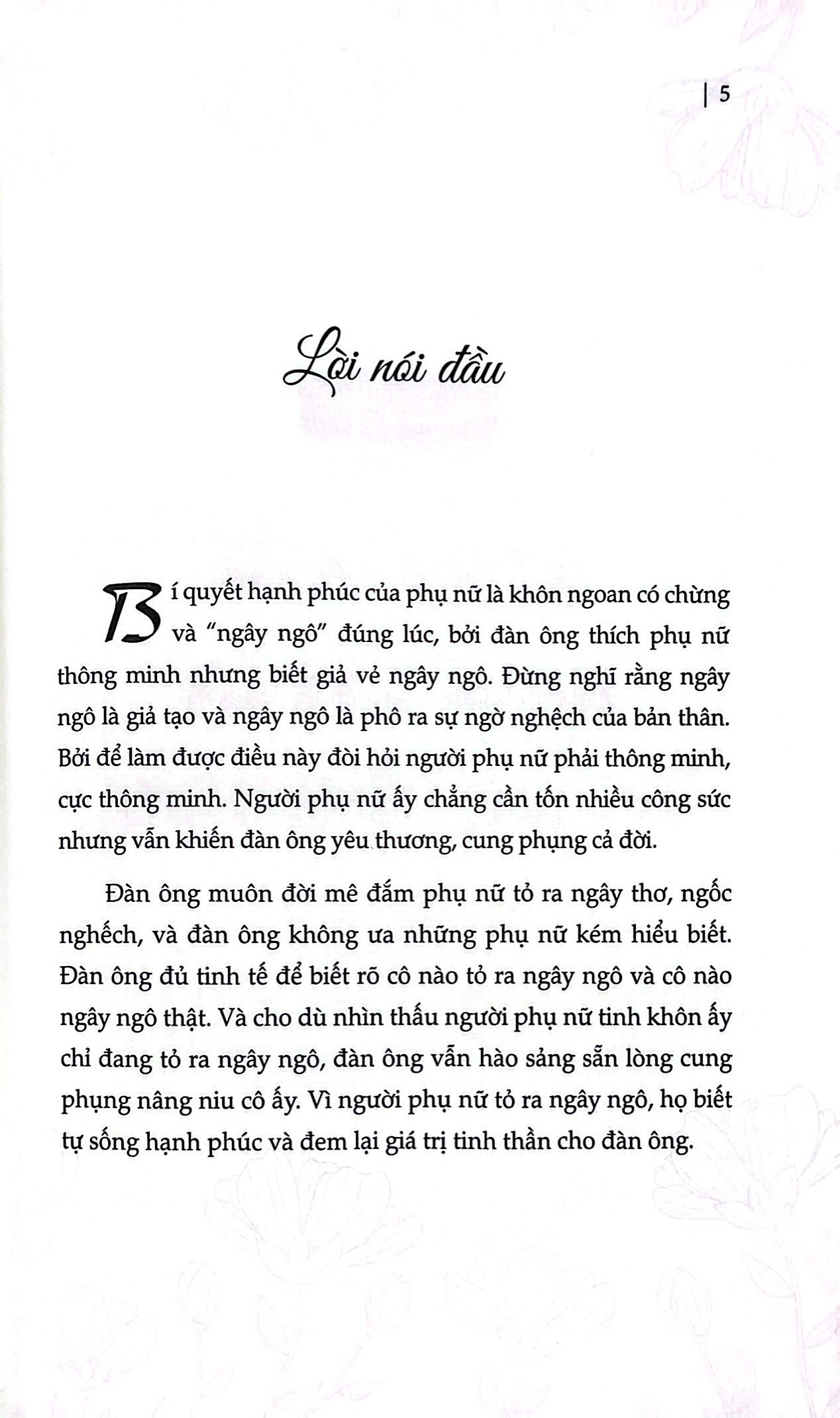 phụ nữ thông minh biết làm người vợ "ngốc"