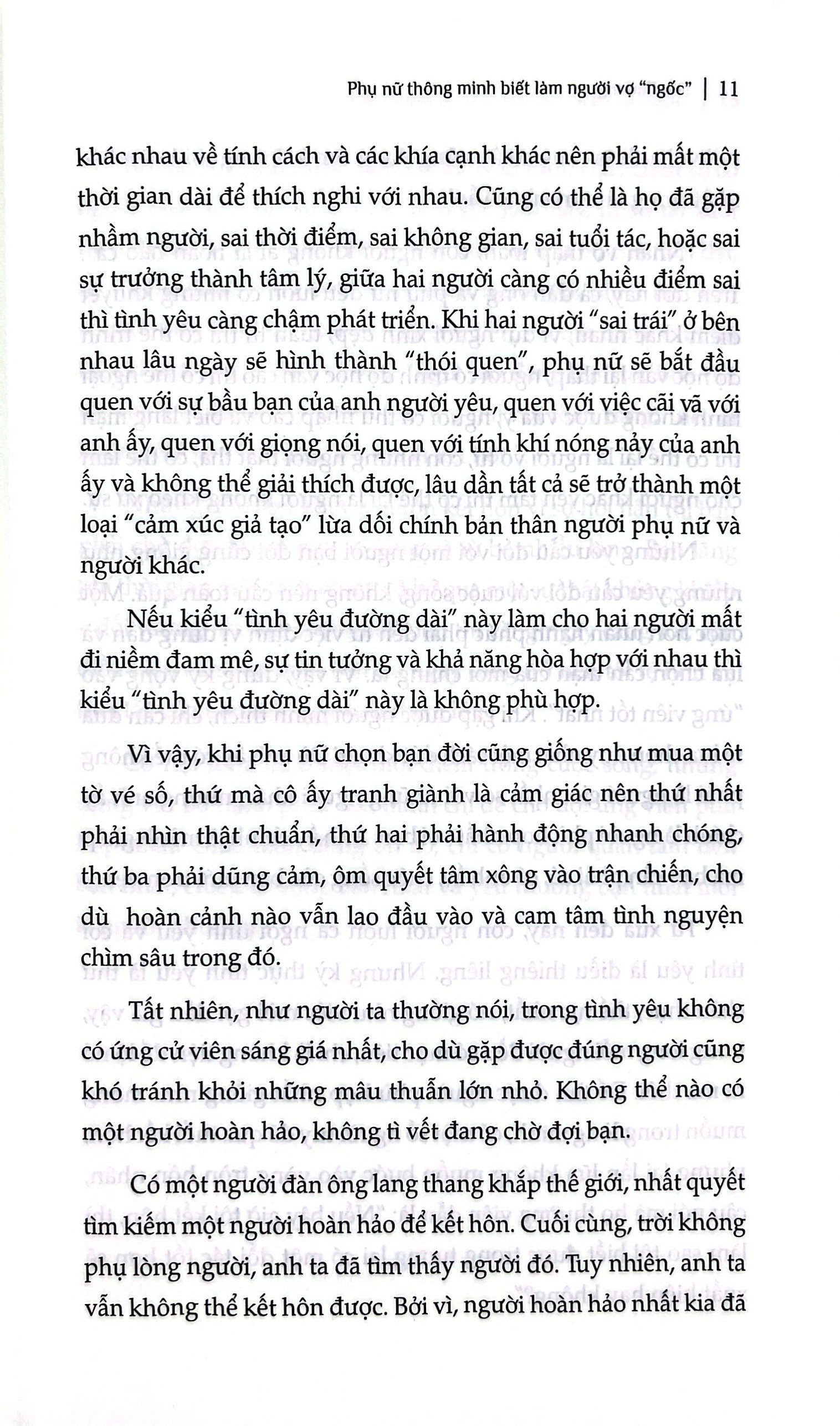 phụ nữ thông minh biết làm người vợ "ngốc"