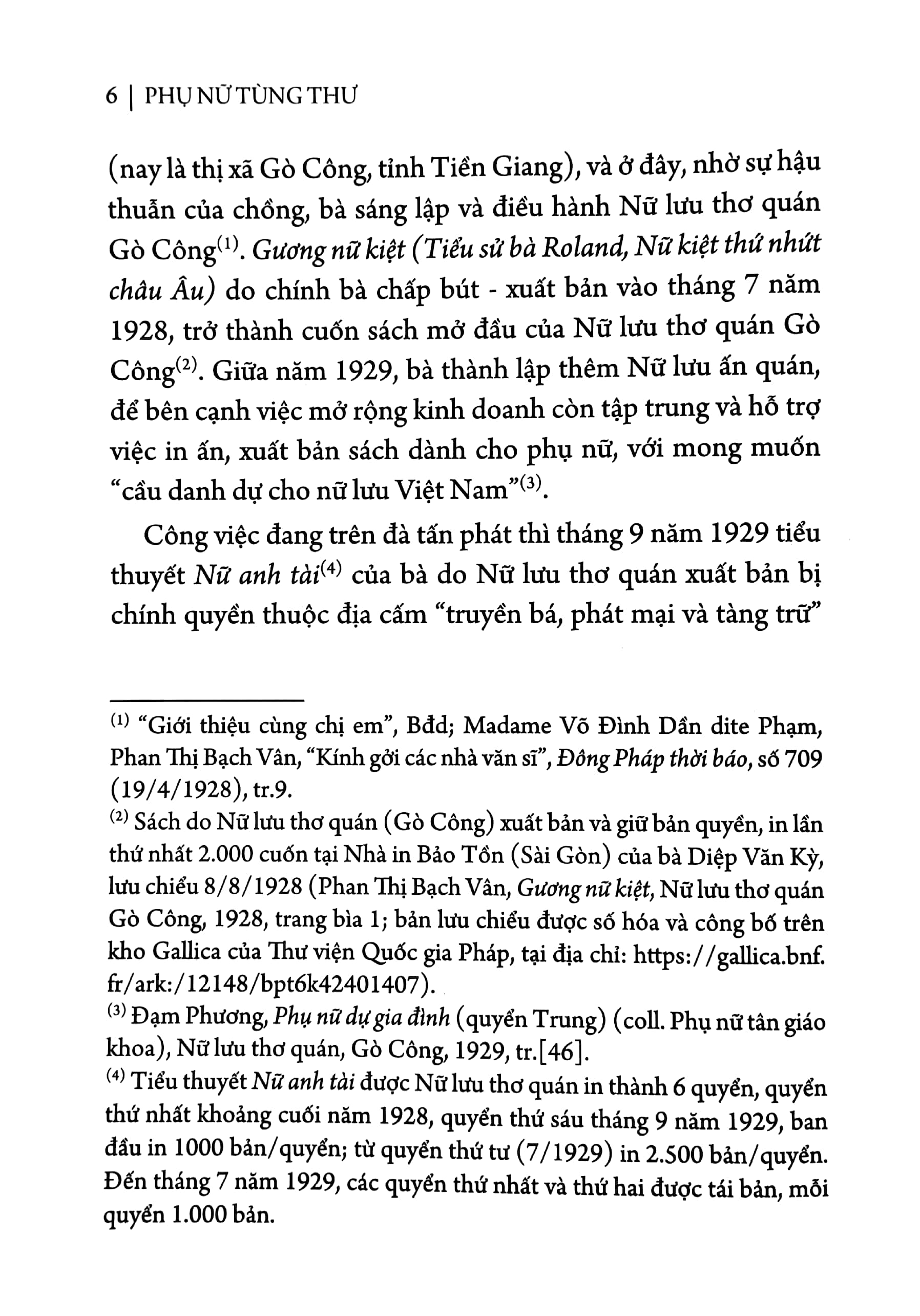 phụ nữ tùng thư - giới và phát triển : phan thị bạch vân - vấn đề phụ nữ ở nước ta