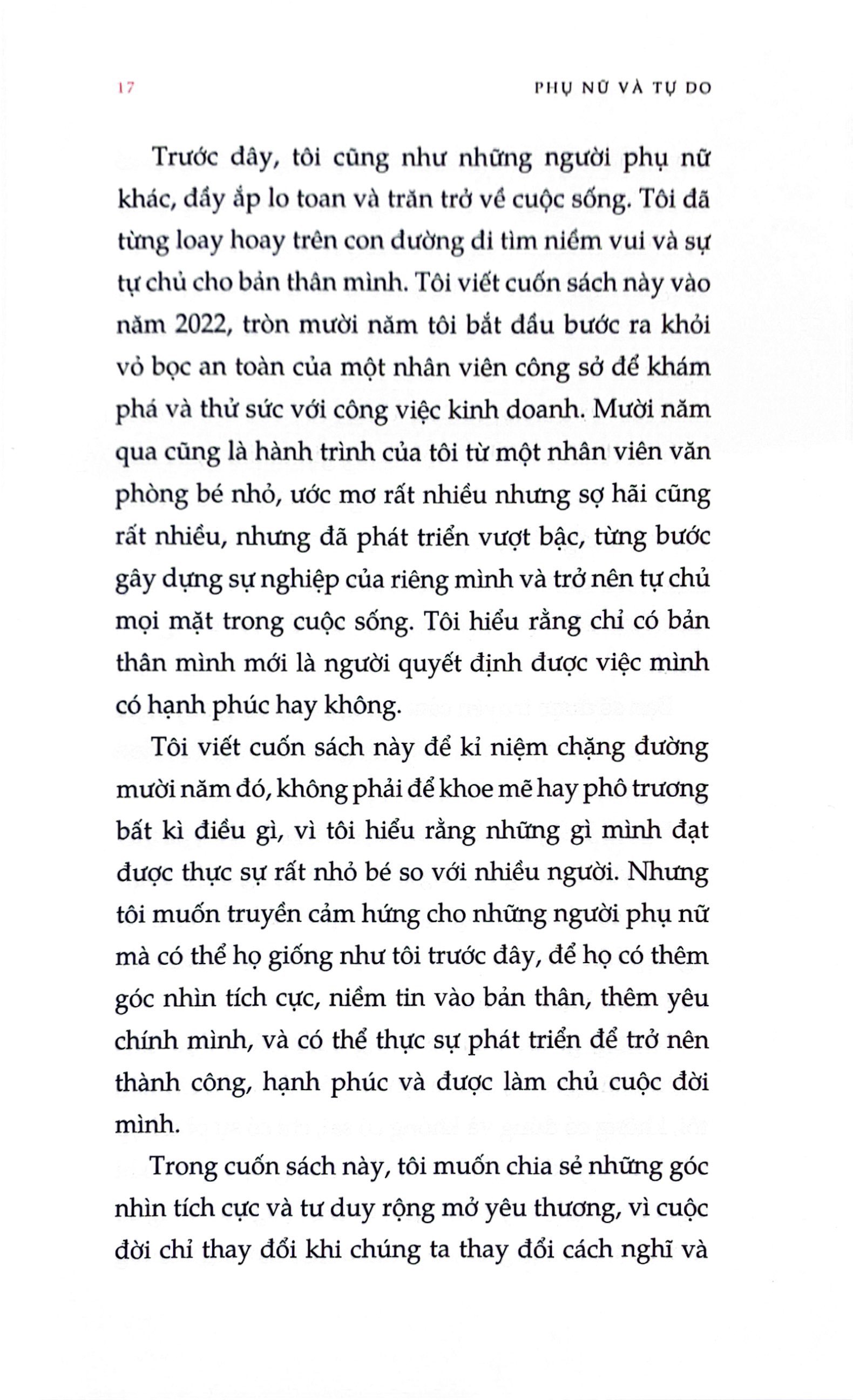 phụ nữ và tự do (tái bản 2023)