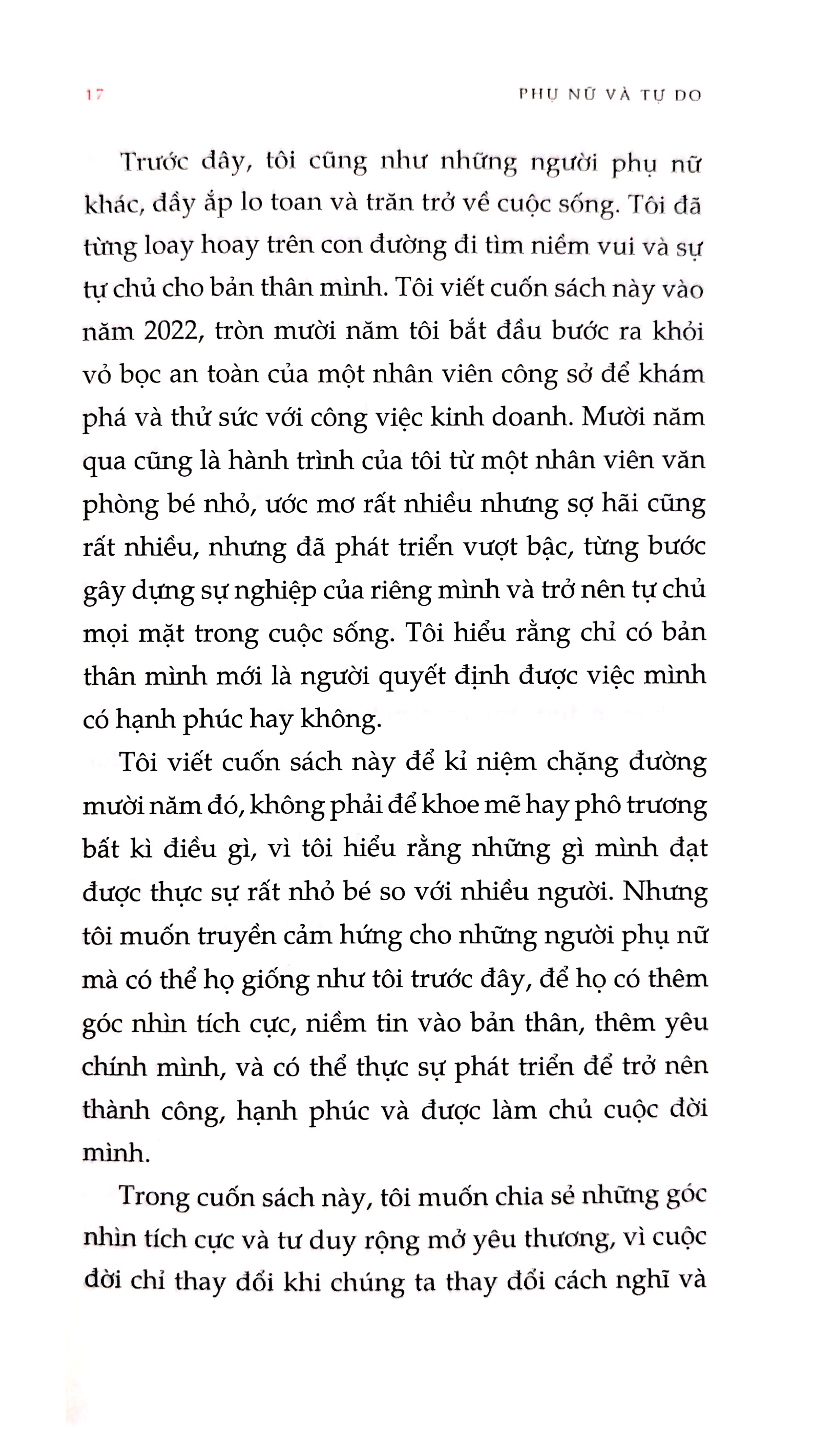 phụ nữ và tự do (tái bản 2024)